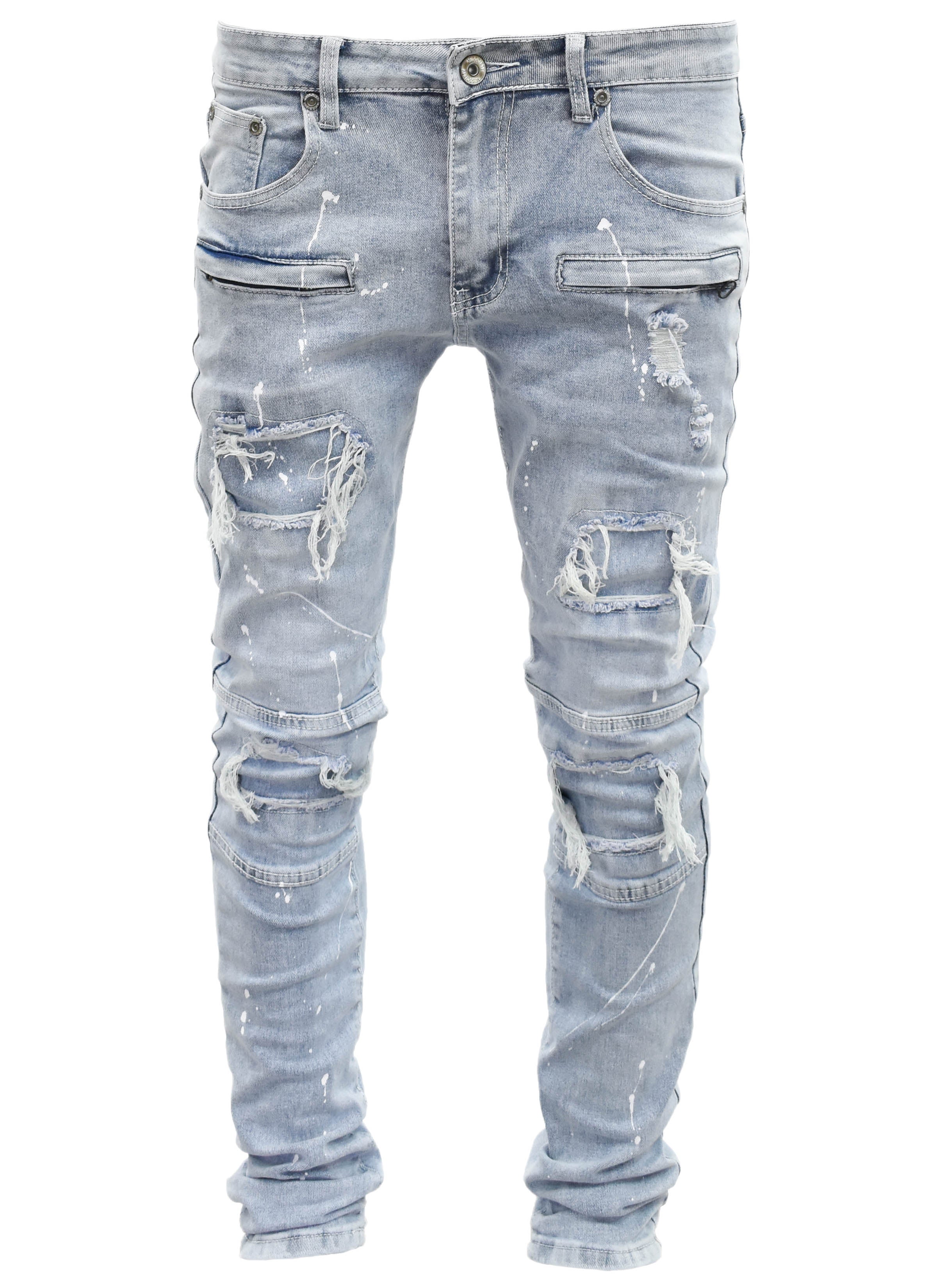 MS80104 Patch Rip Denim