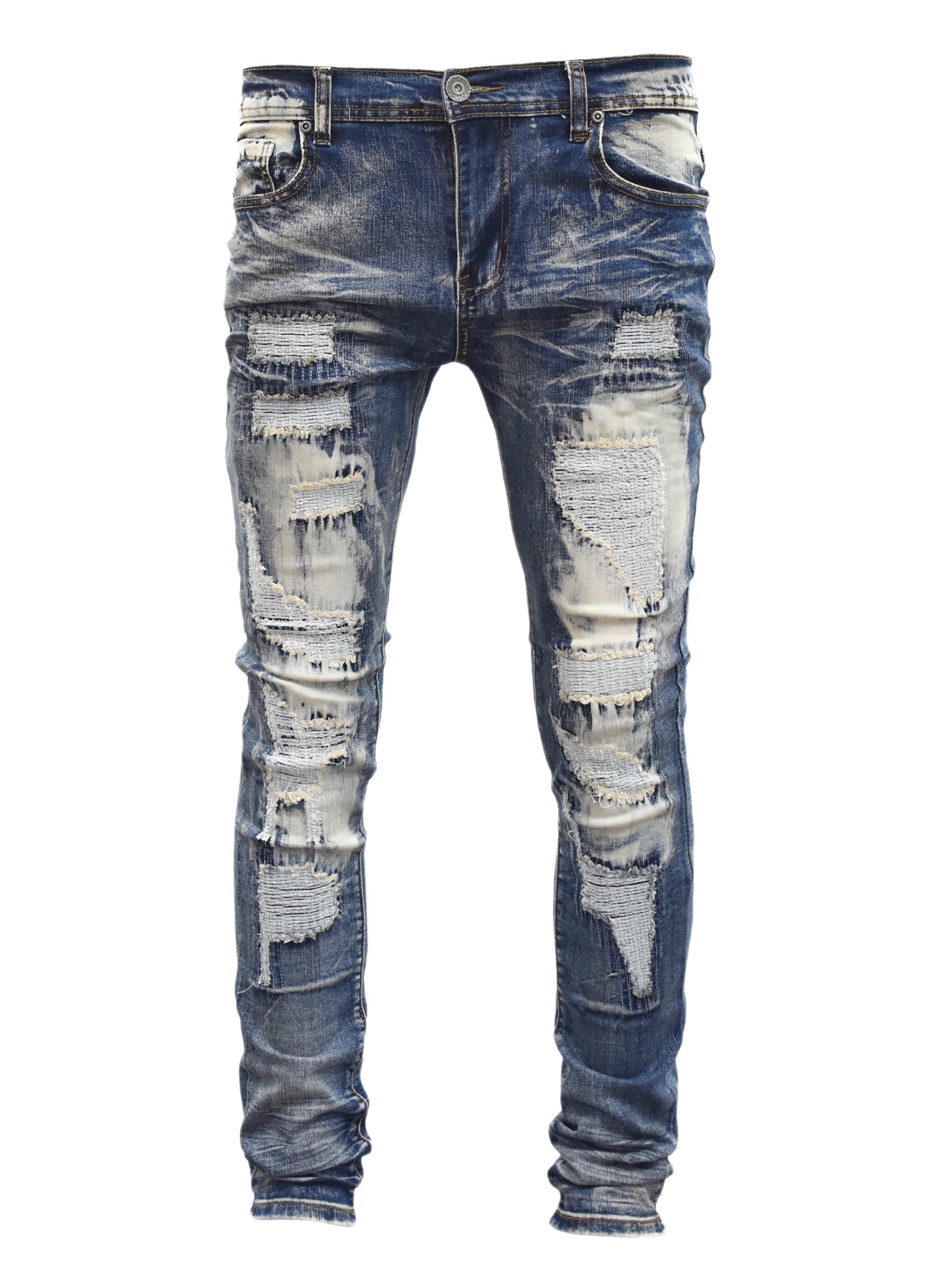R654 Patch Denim