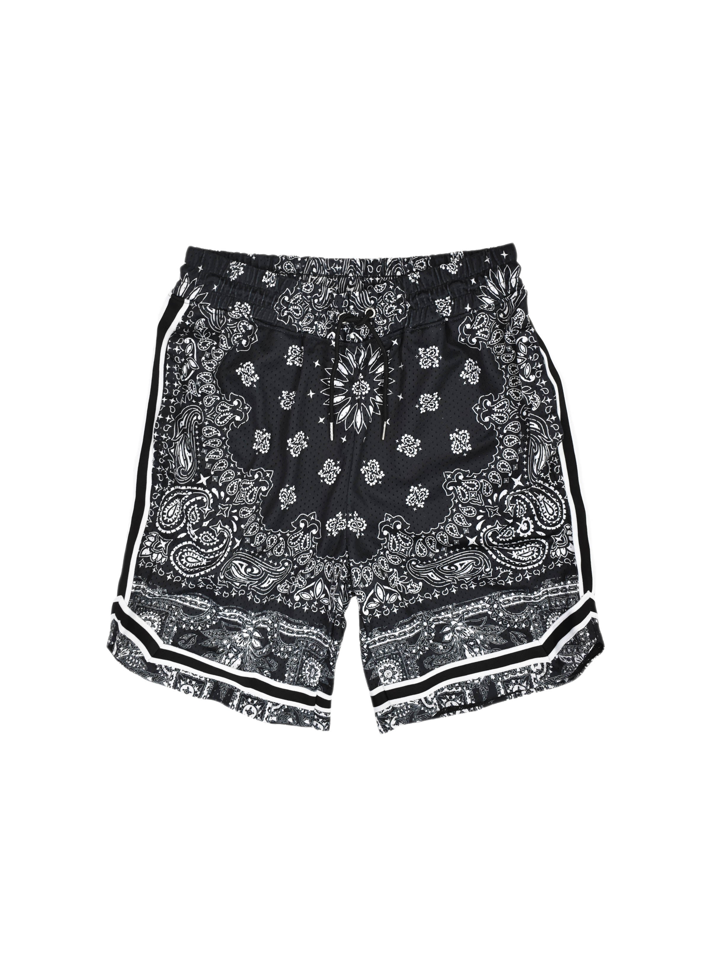Paisley Mesh Shorts