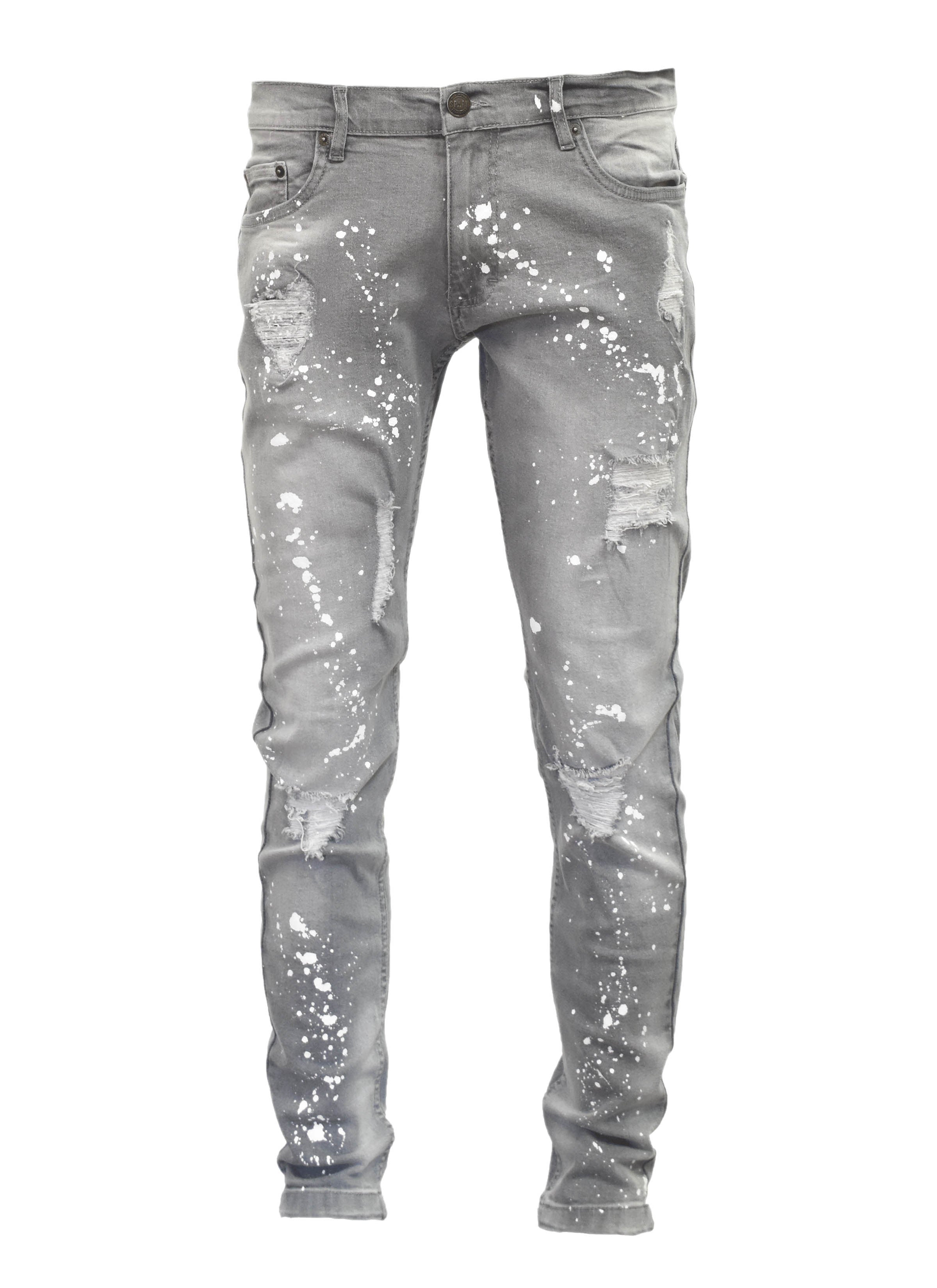 S81010 Ripped Paint Denim