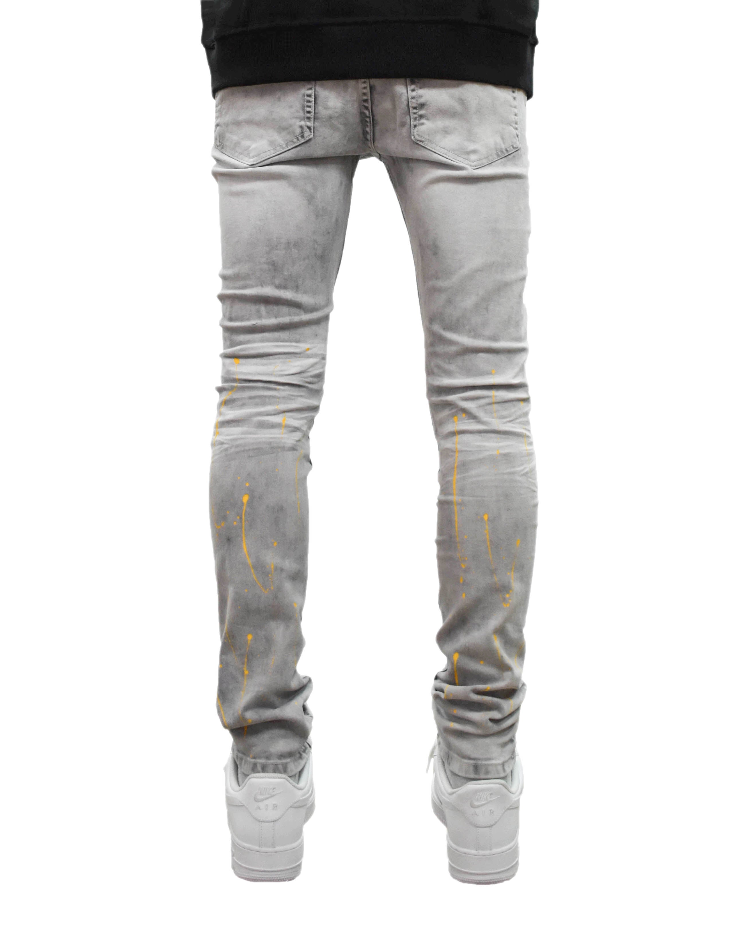S2631 Ripped Paint Denim