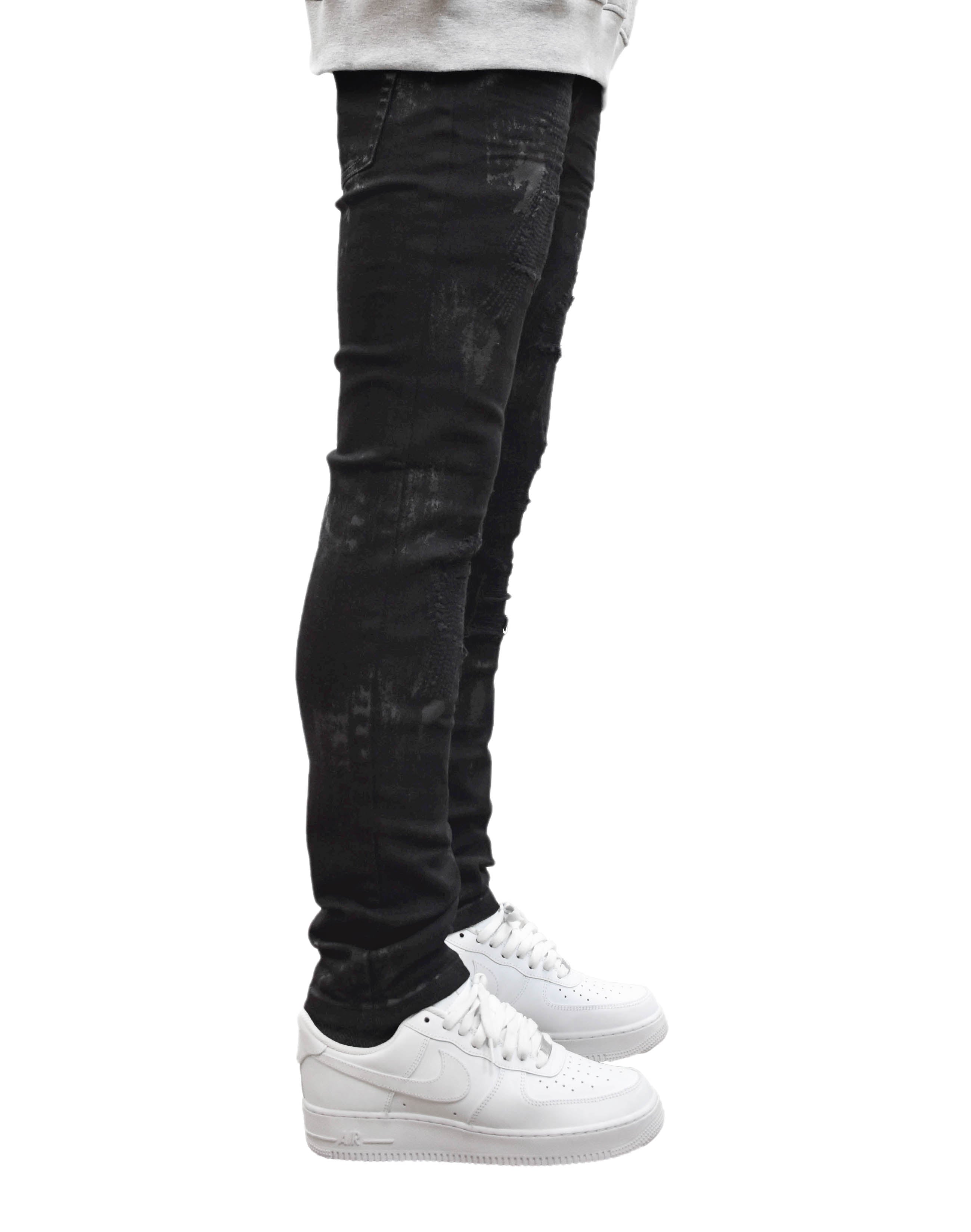 S2619 Stitch Paint Denim