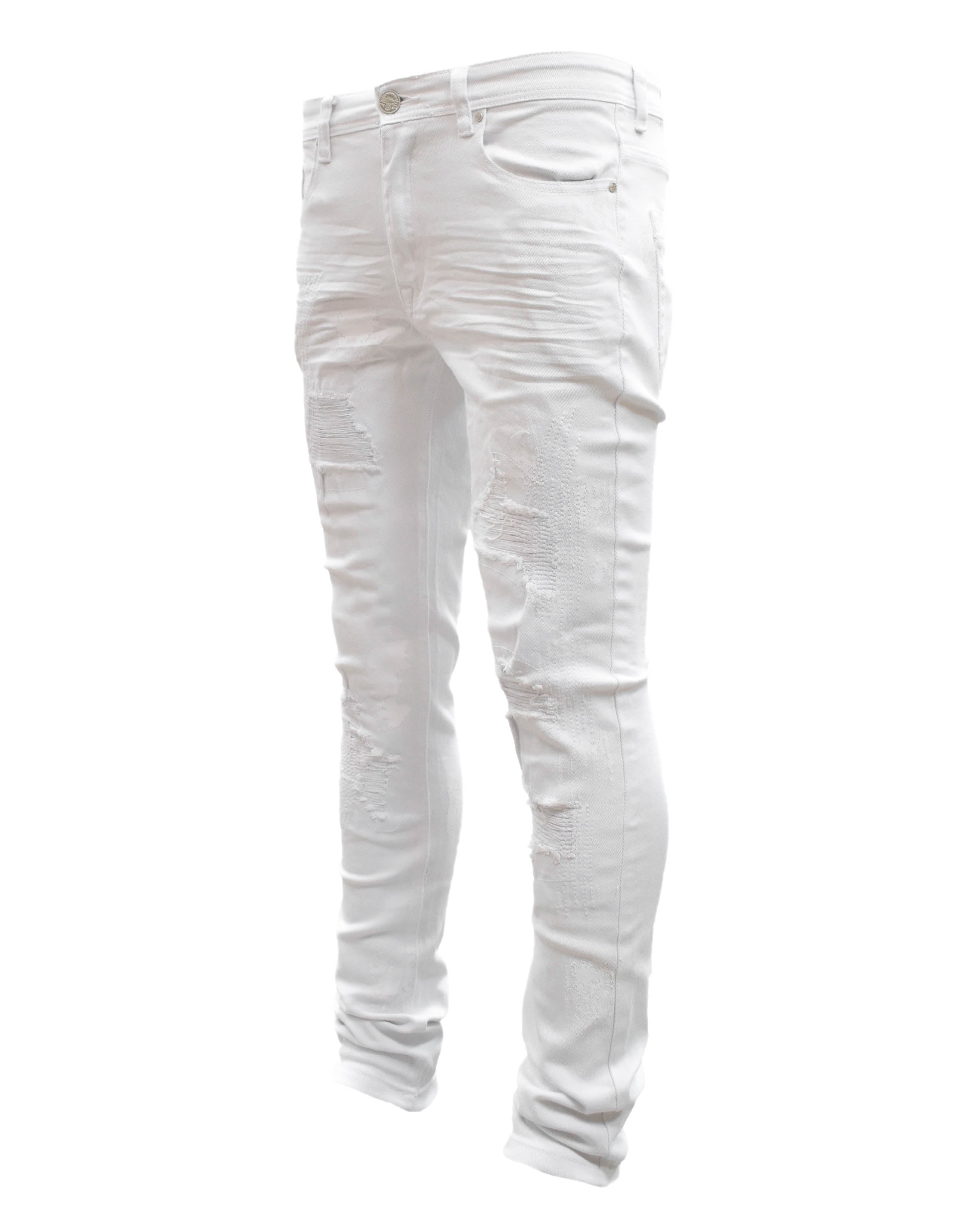 S2619 Stitch Paint Denim