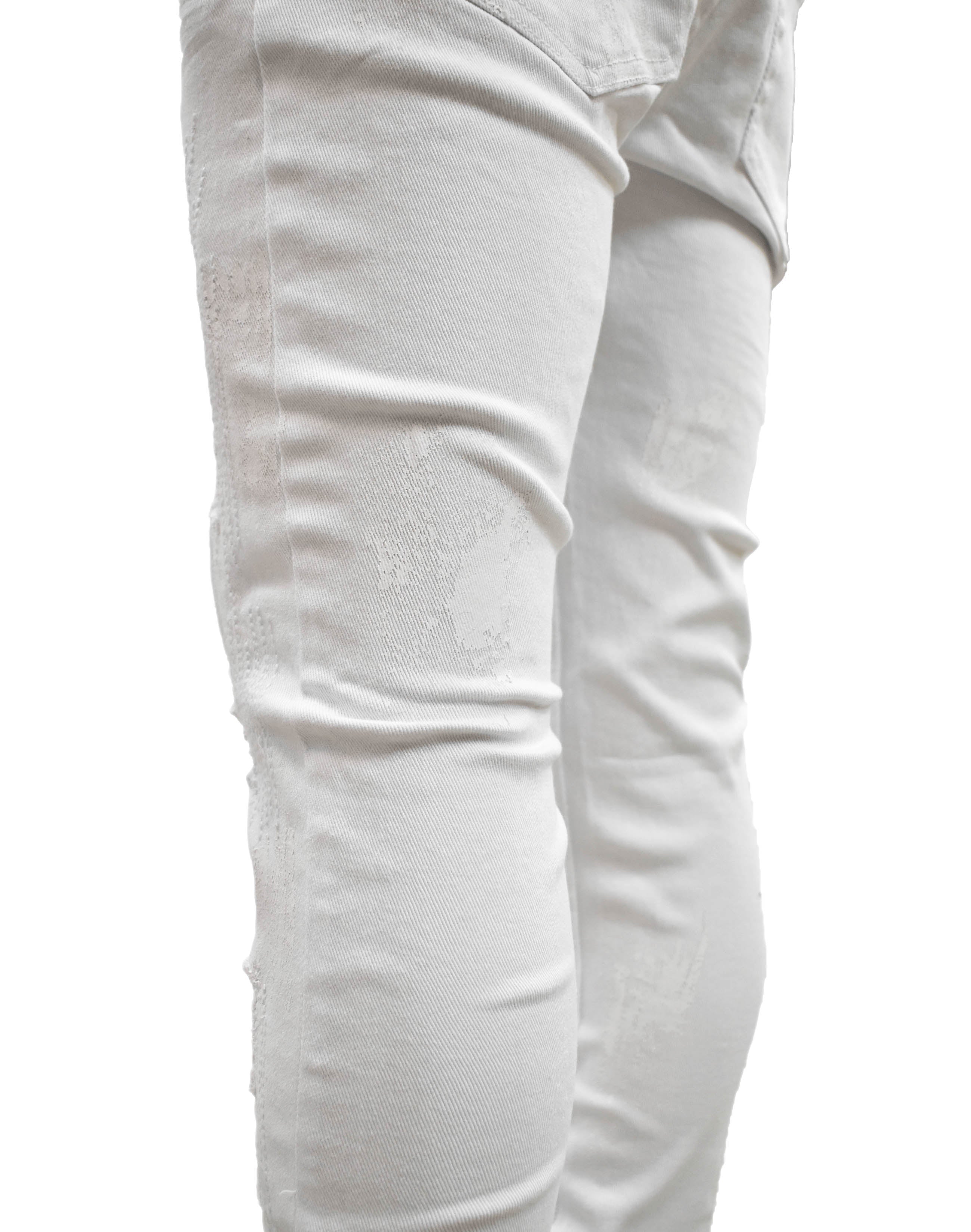 S2619 Stitch Paint Denim