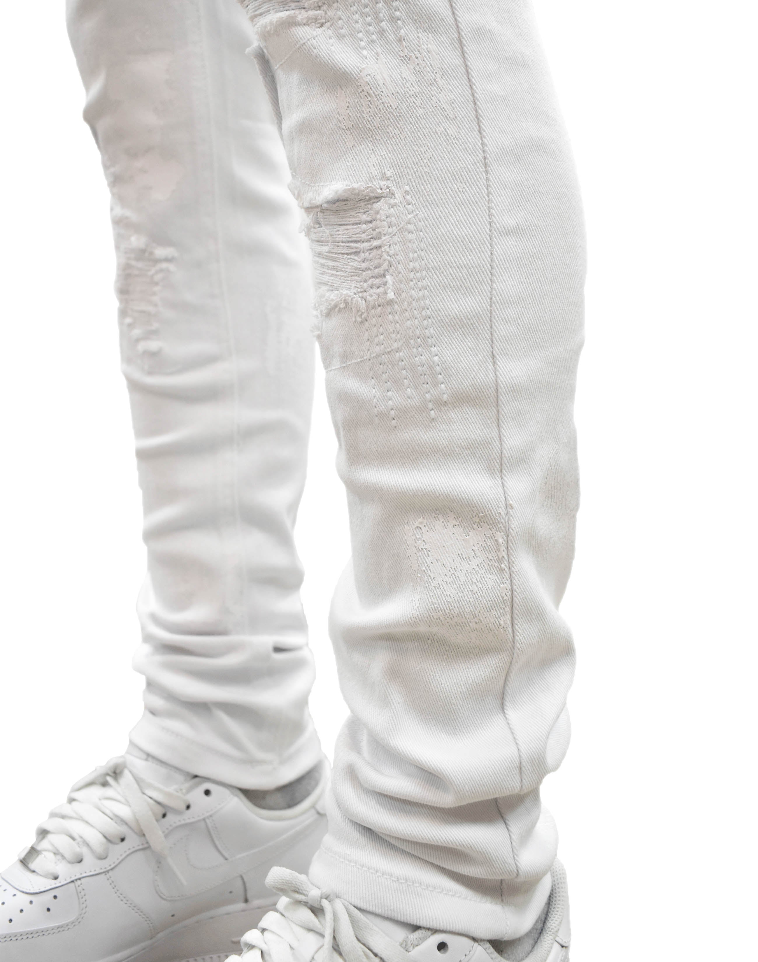 S2619 Stitch Paint Denim