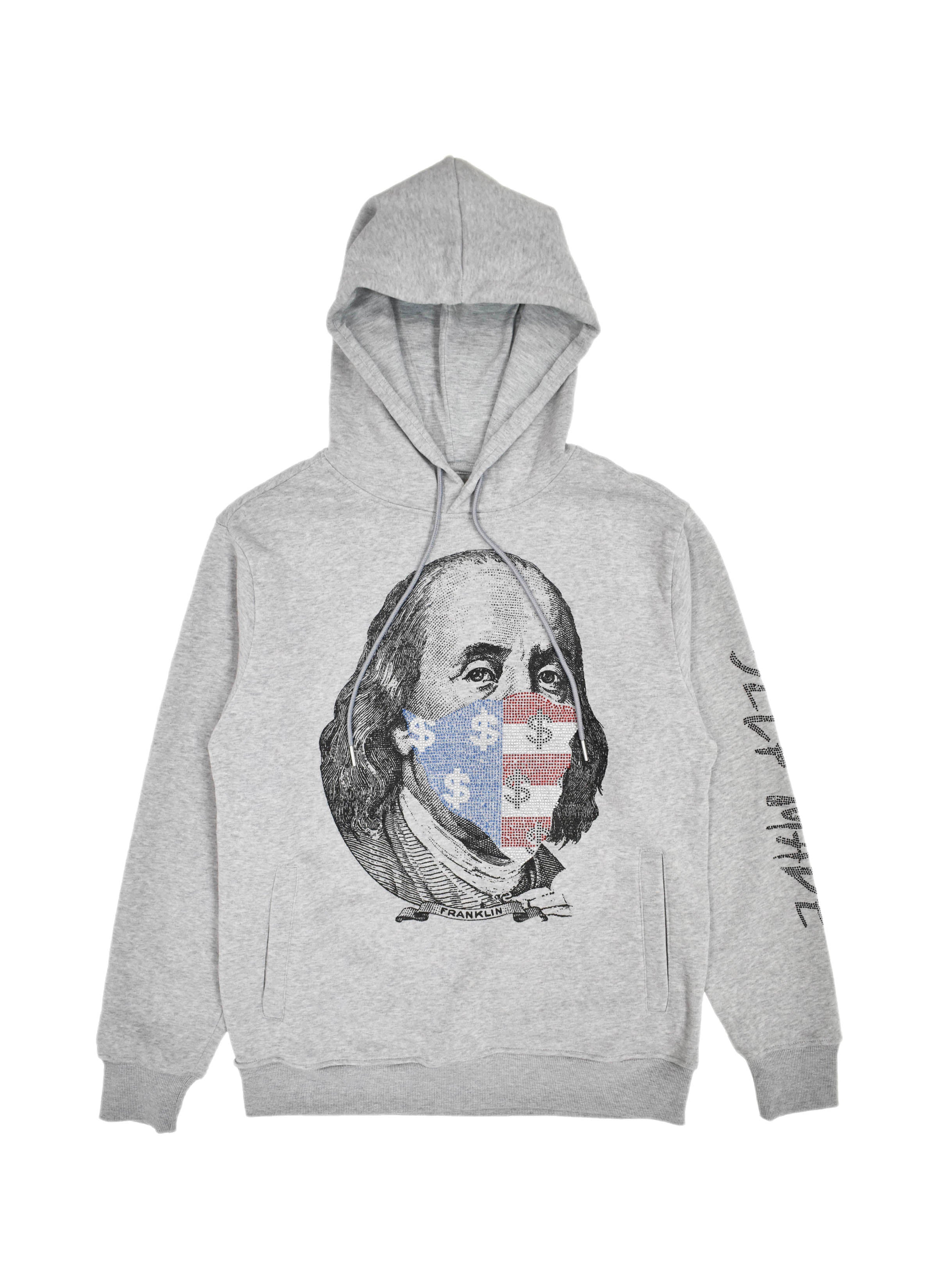 Ben Franklin Rhinestone Hoodie
