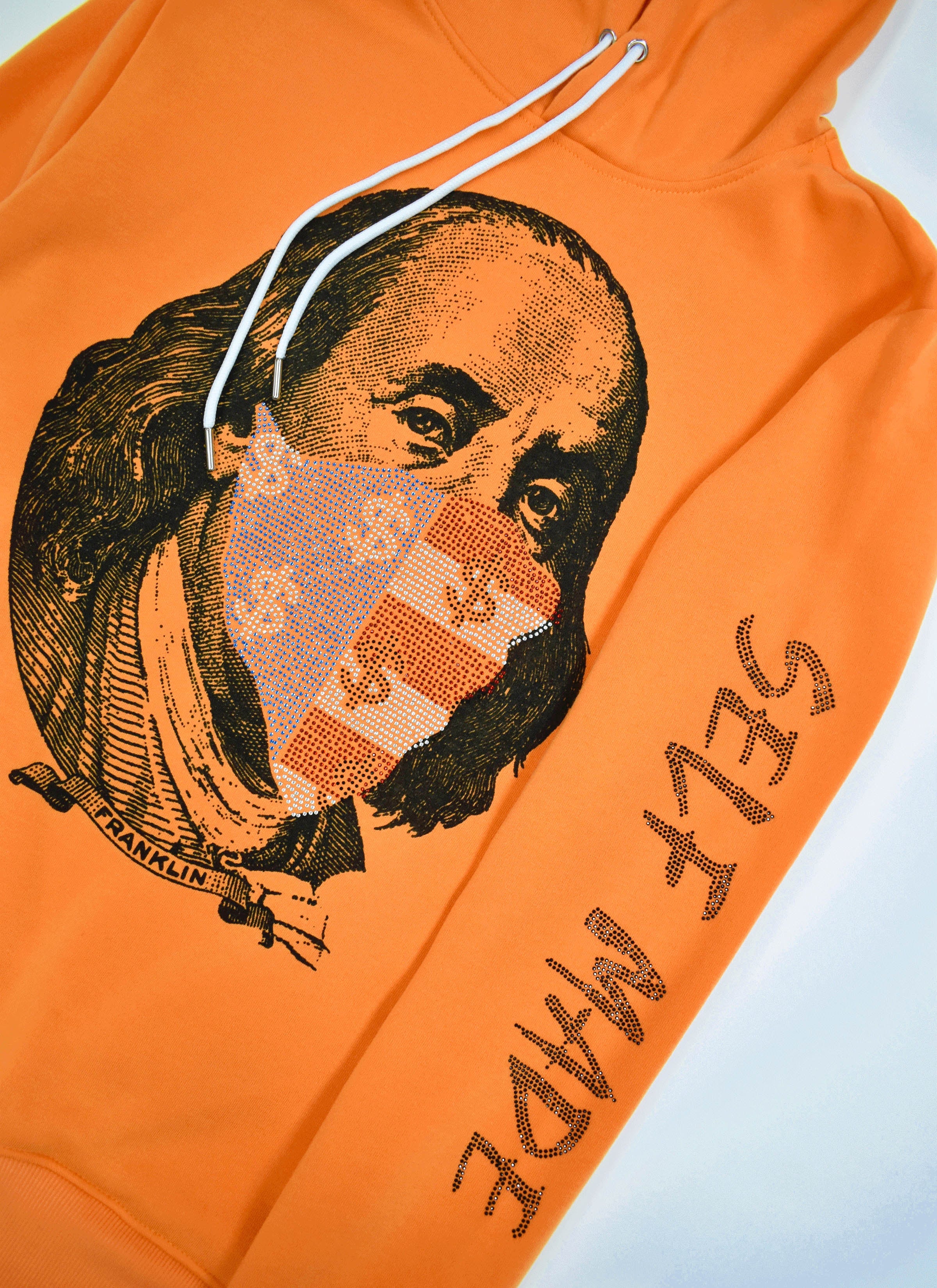 Ben Franklin Rhinestone Hoodie