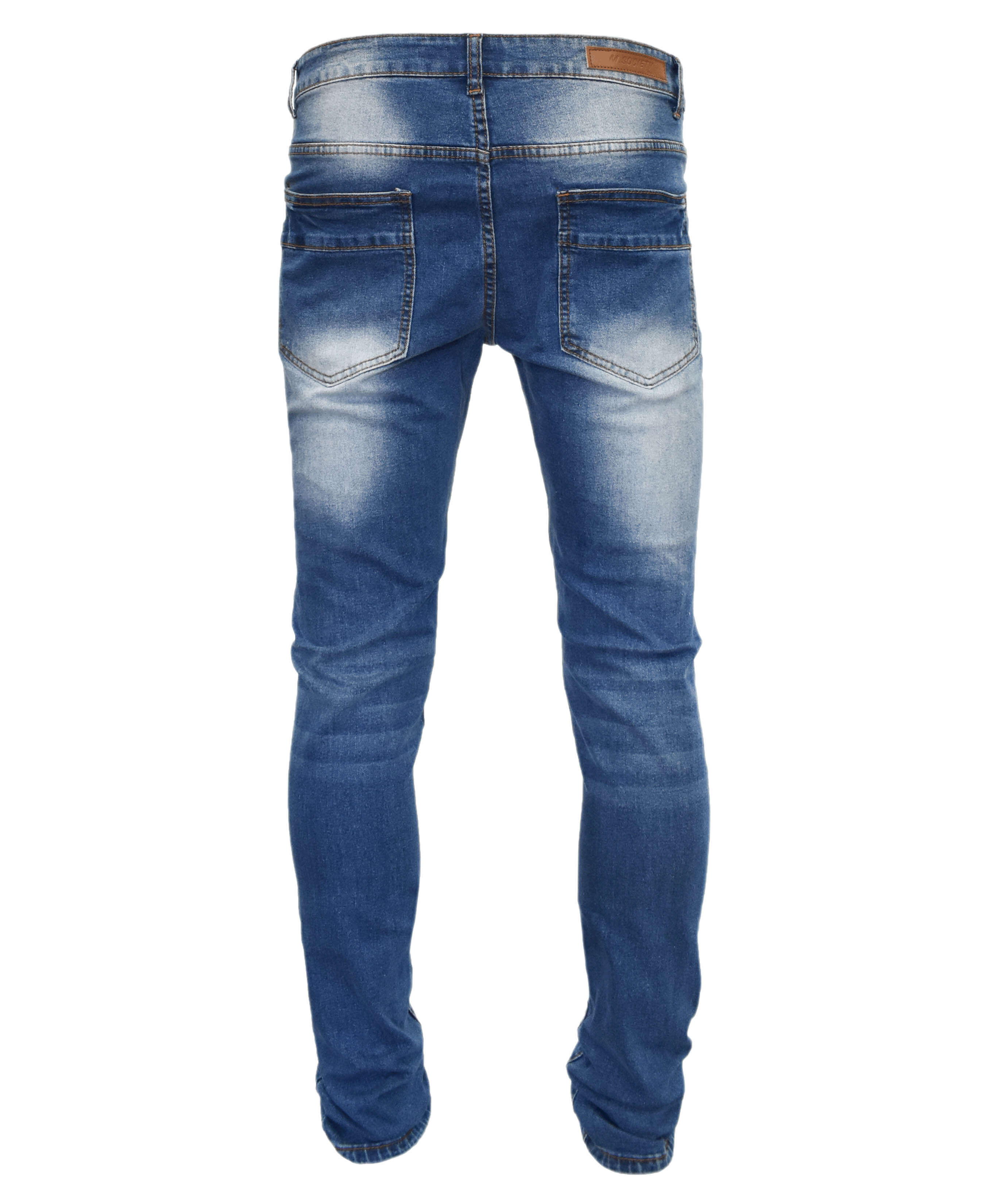 MS11319 Ripped Fade Denim