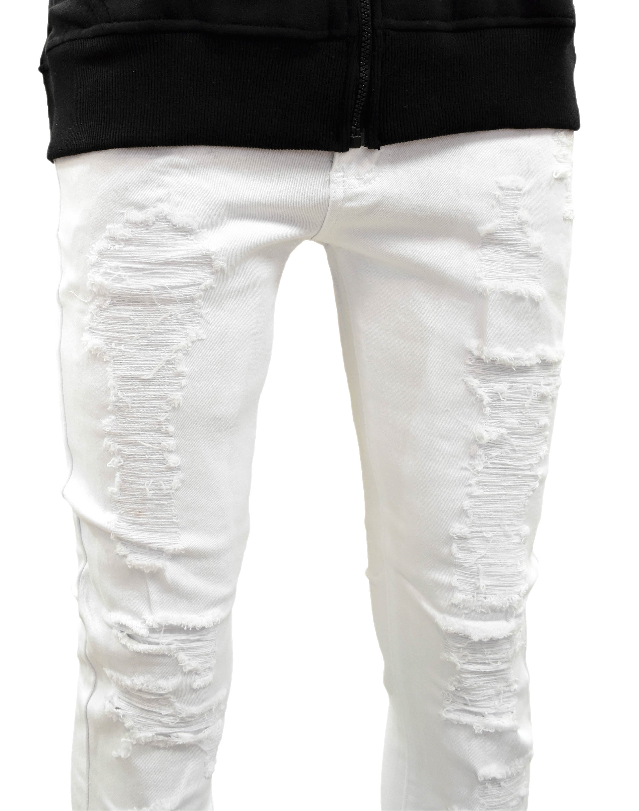 N8507 Ripped Denim