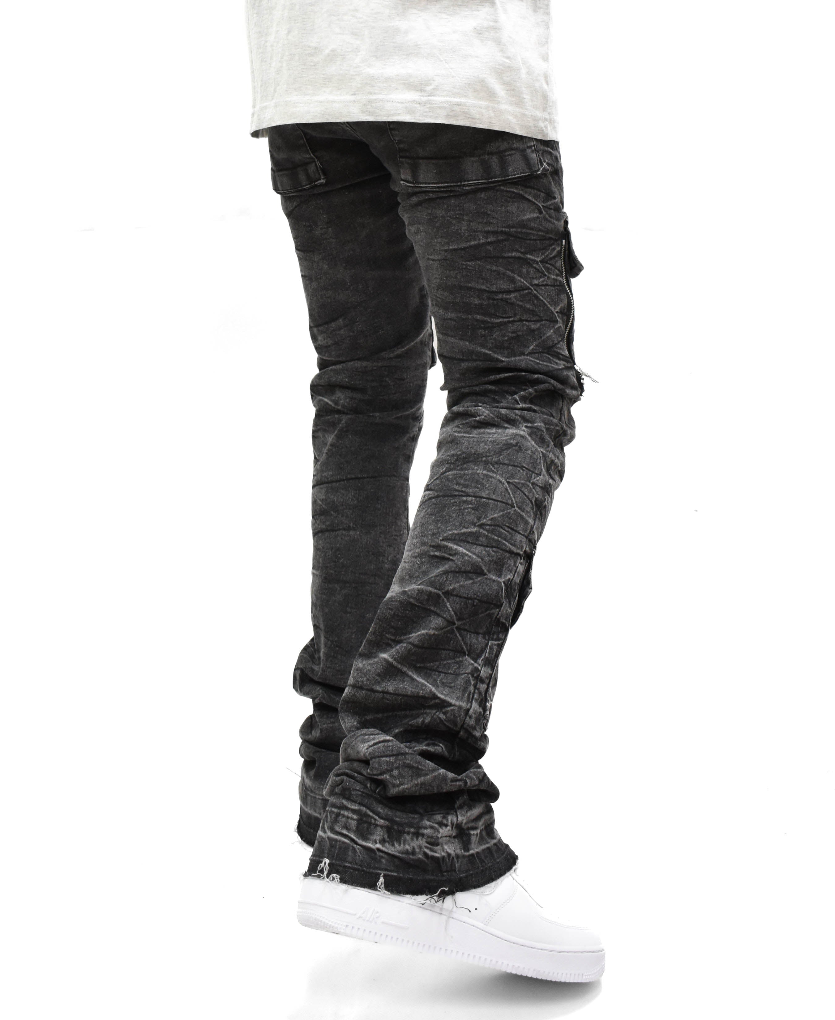 FW33288 Pocket Stacked Denim