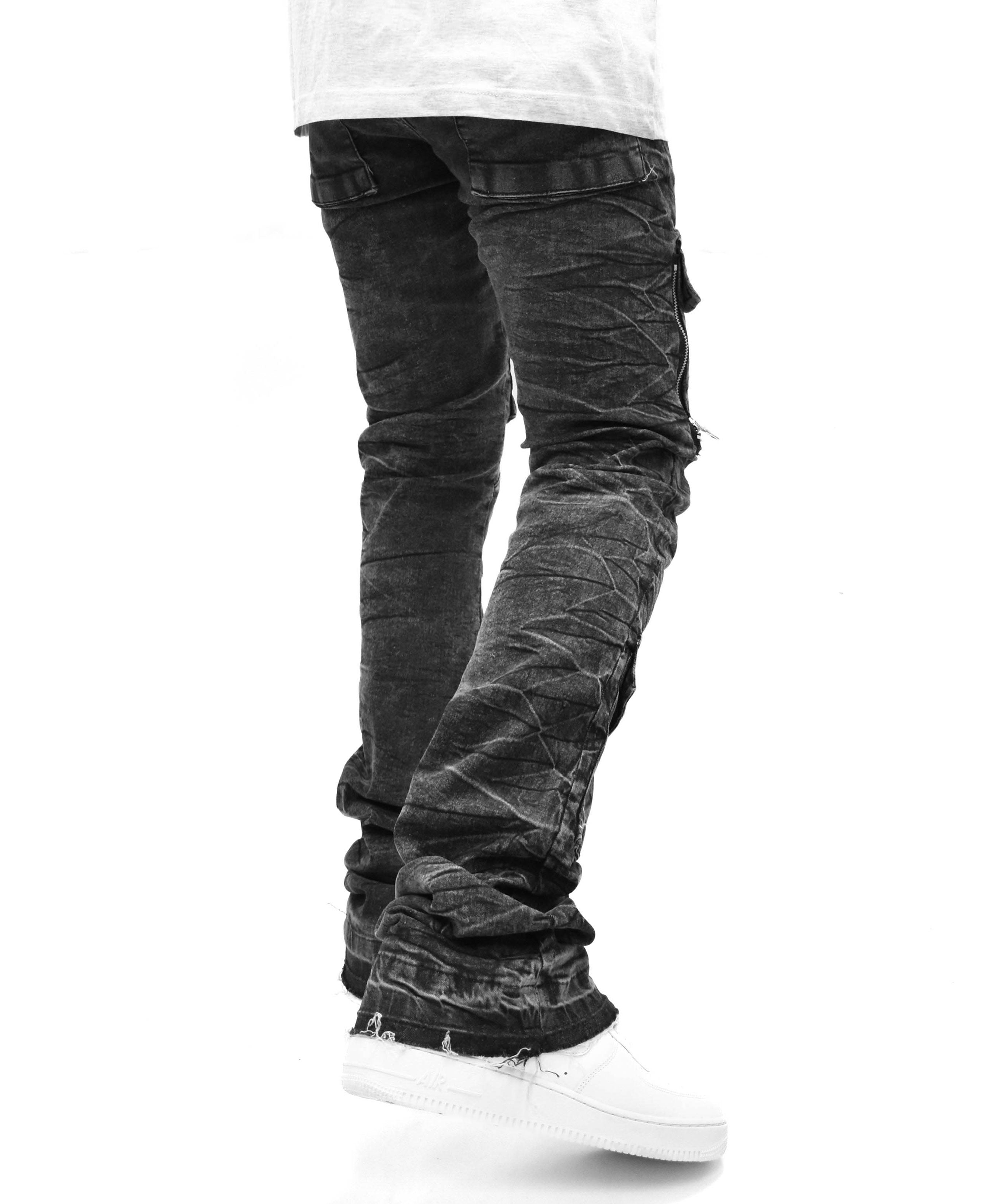 FW33288 Pocket Stacked Denim