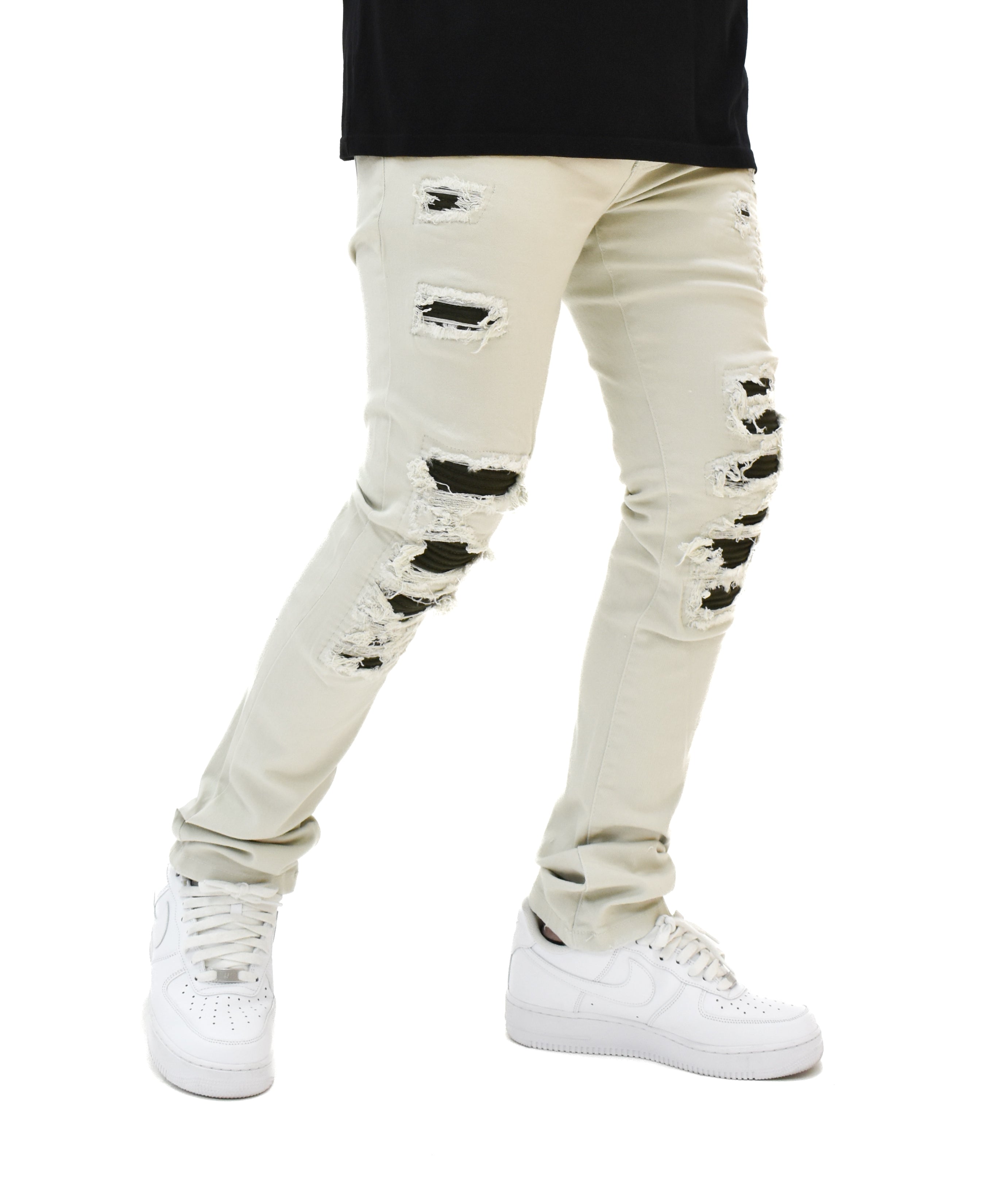 EV33901 Panel Ripped Denim