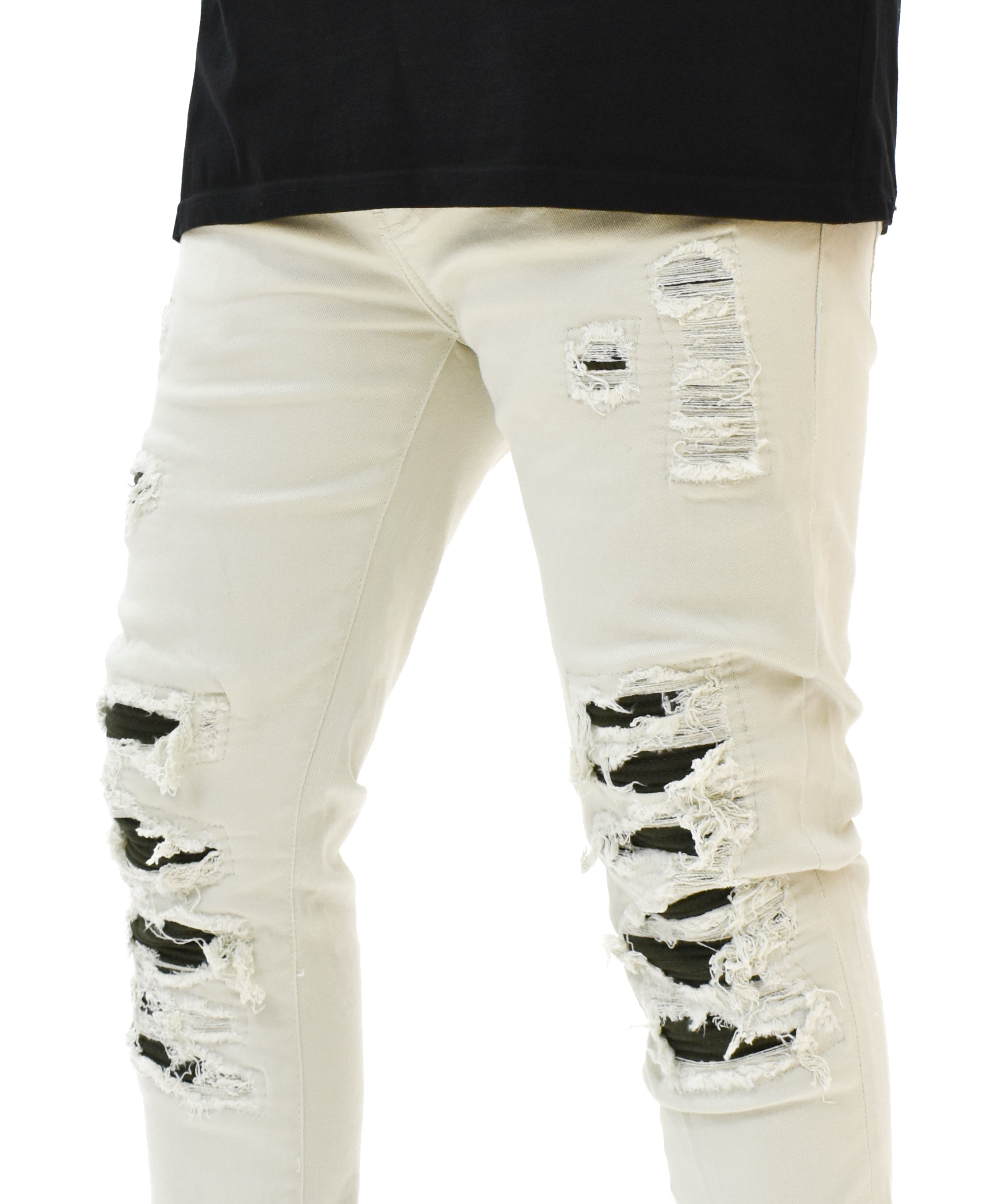 EV33901 Panel Ripped Denim