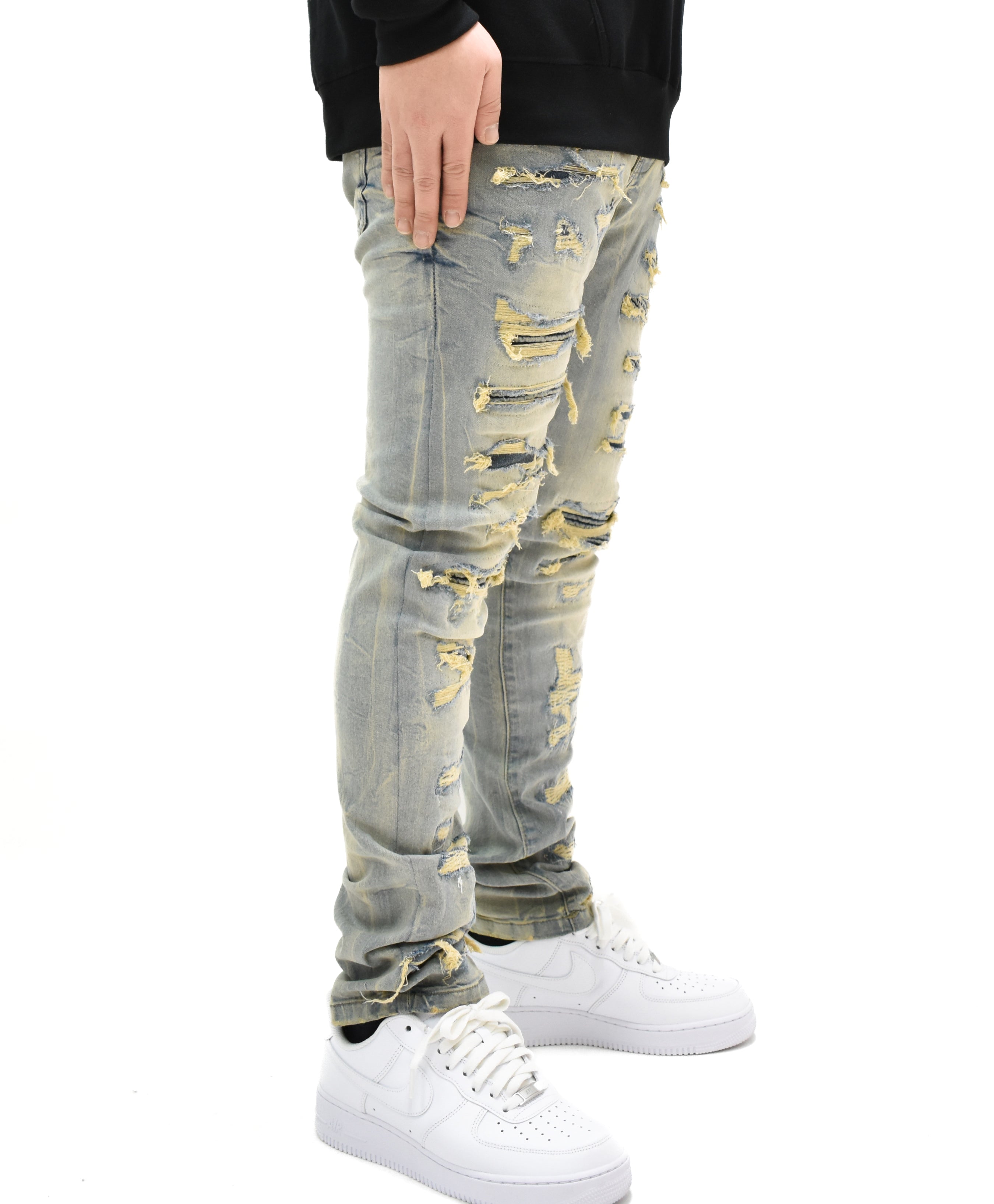 EV330182 Distressed Denim