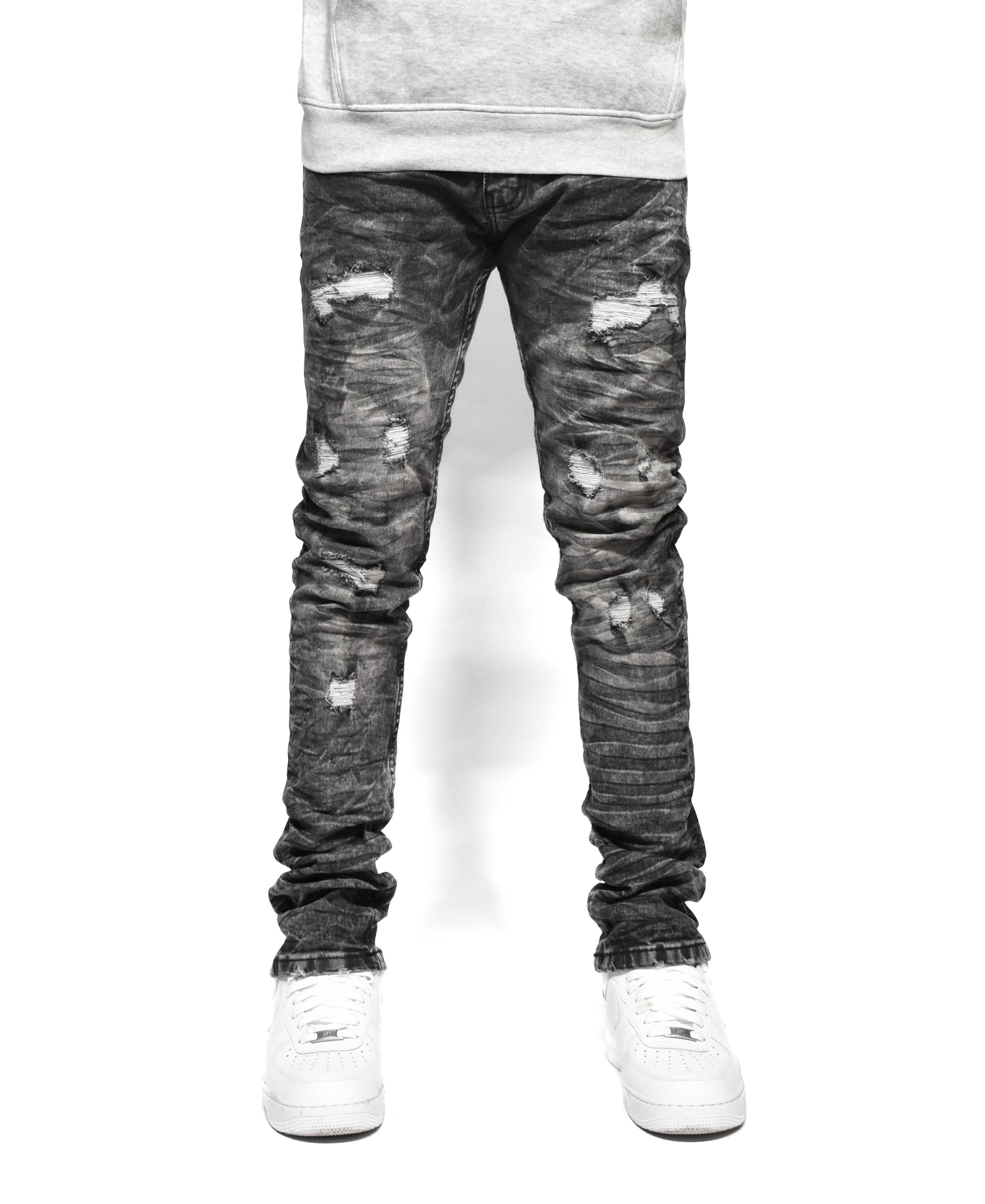 EV33319 Washed Crease Denim