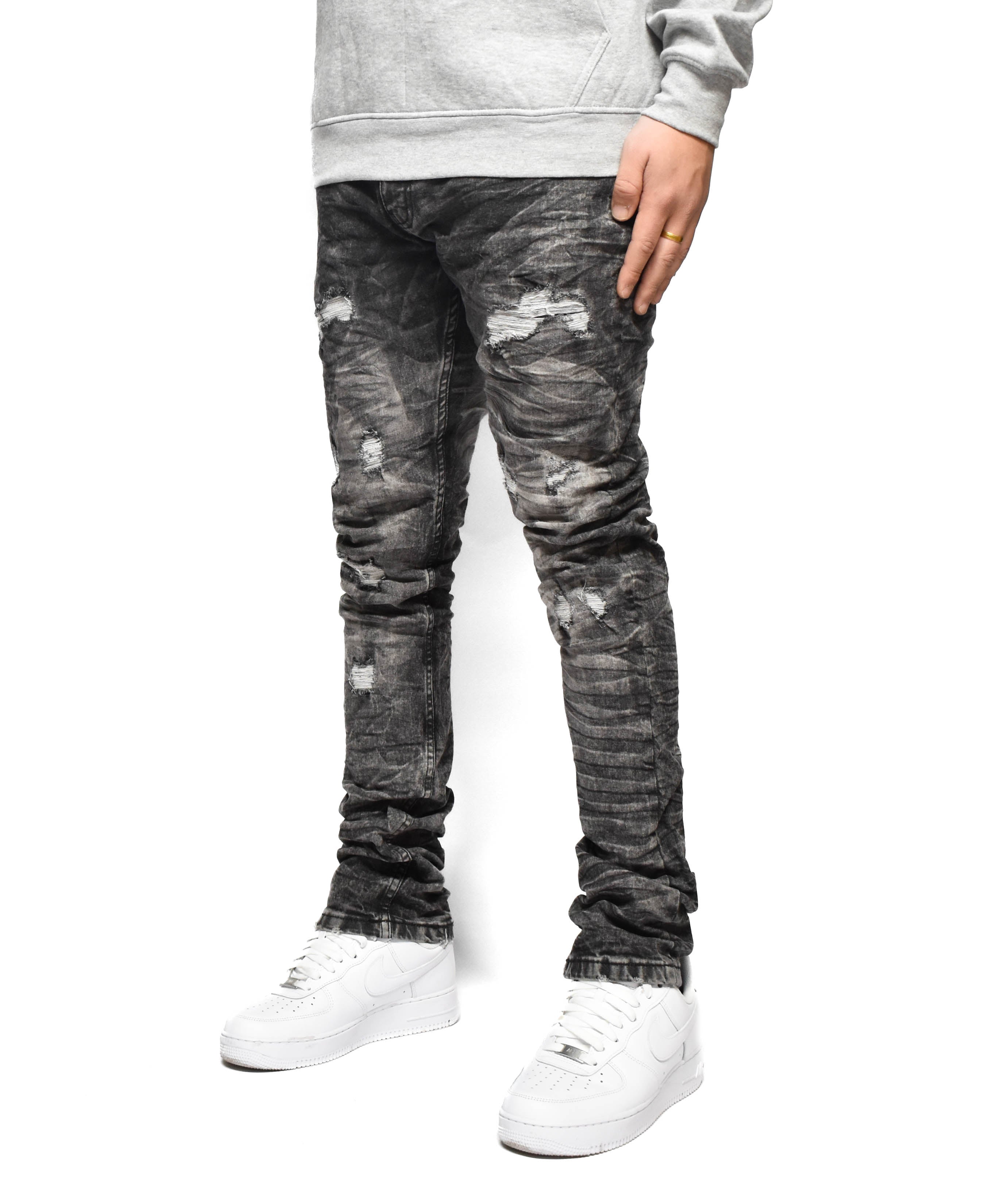 EV33319 Washed Crease Denim