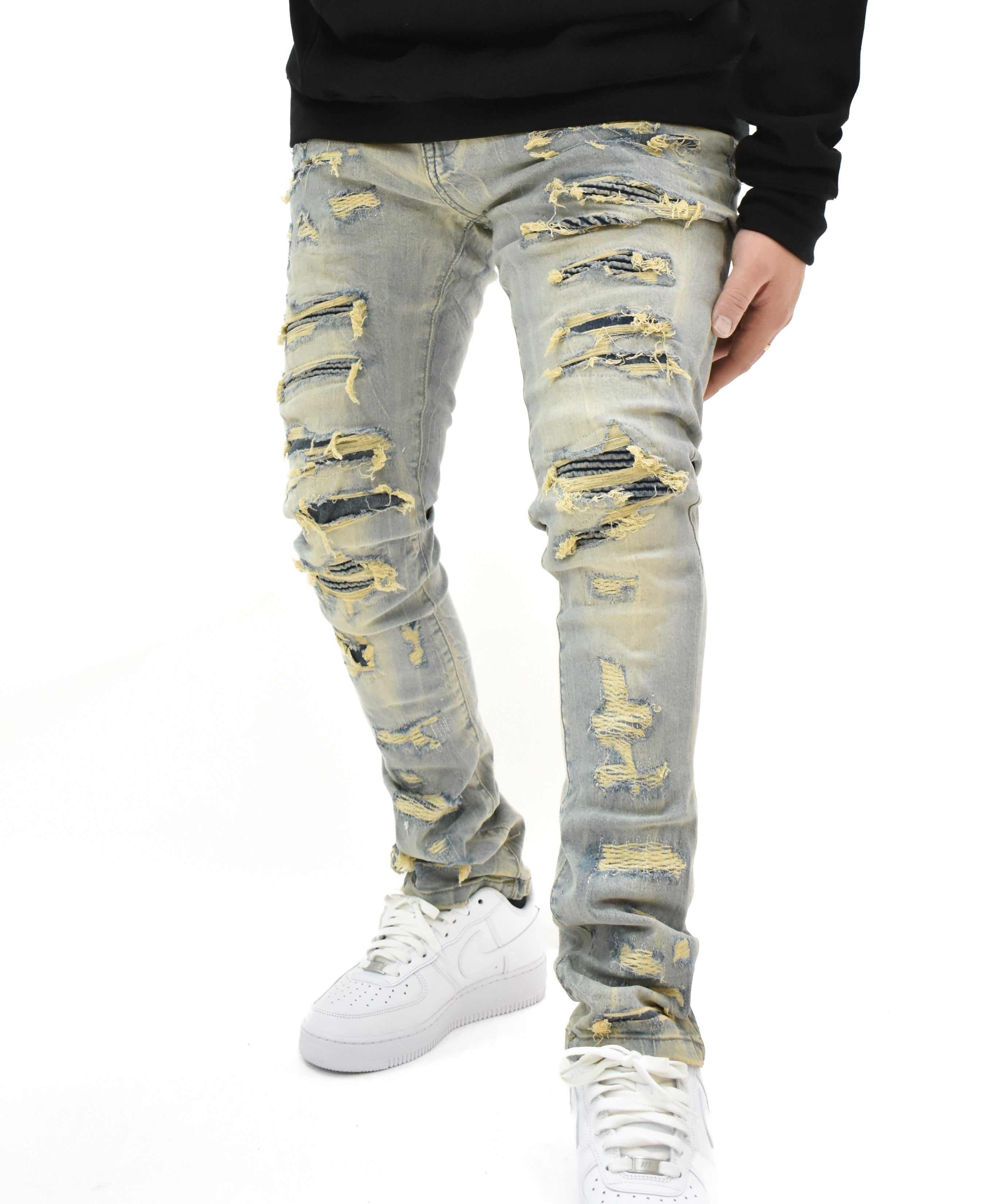 EV330182 Distressed Denim