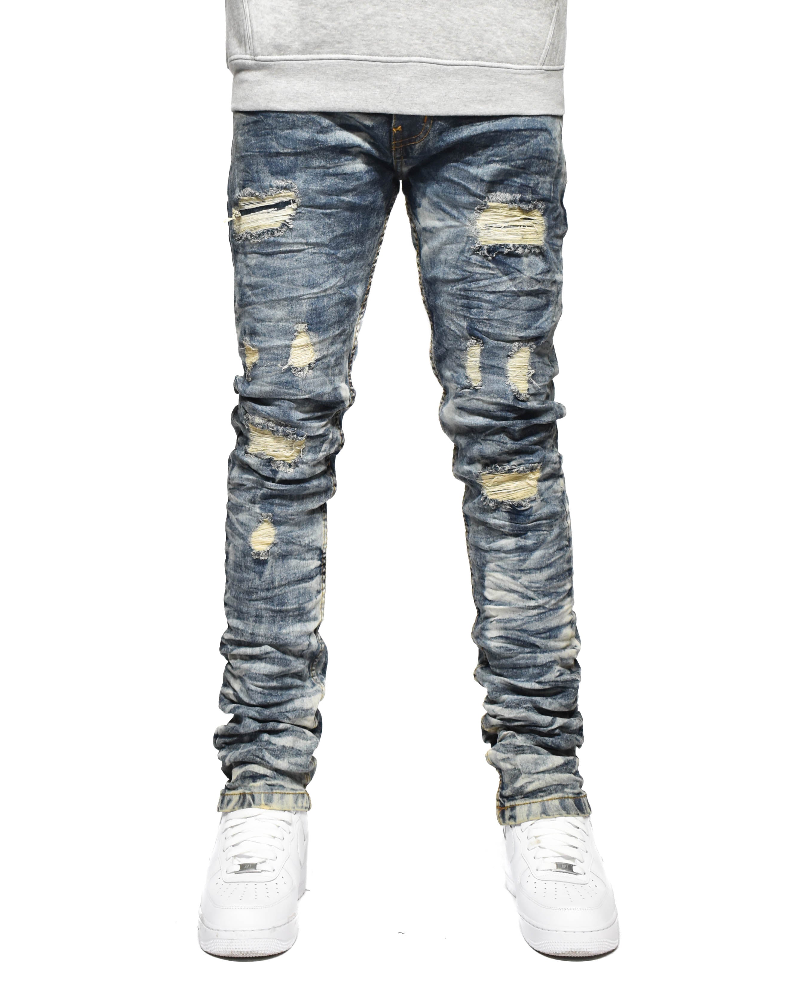 EV33319 Washed Crease Denim