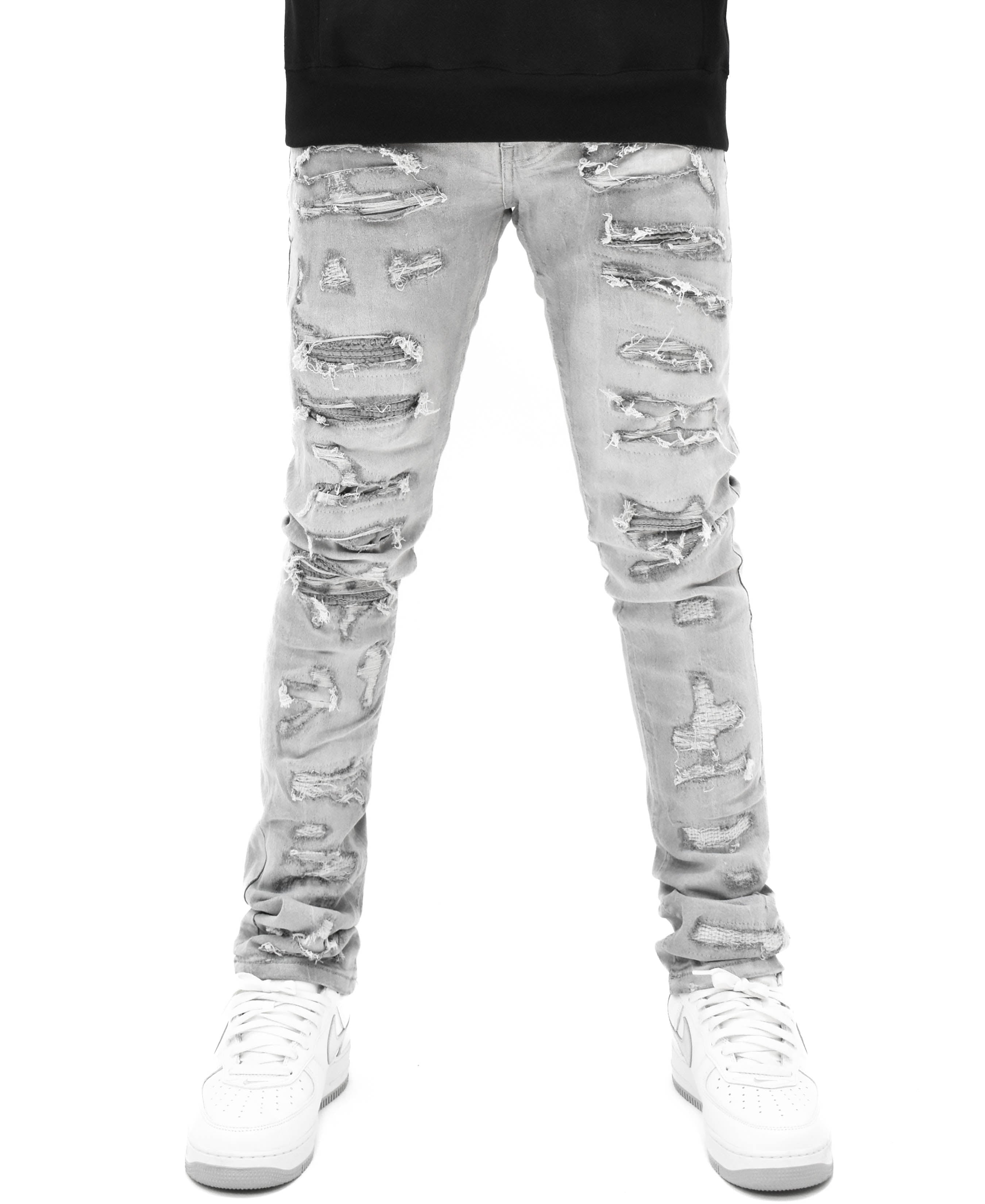 EV330182 Distressed Denim