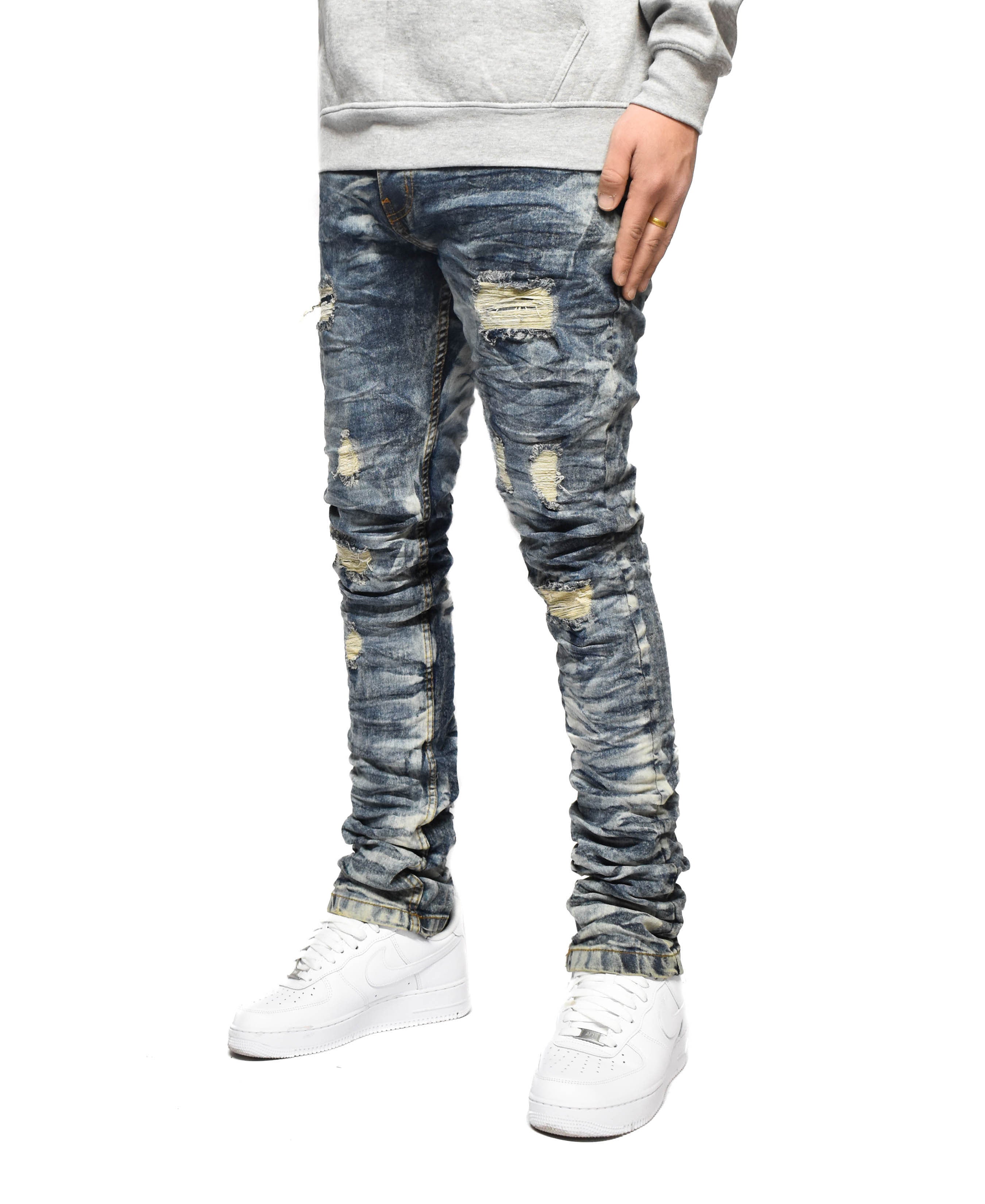 EV33319 Washed Crease Denim