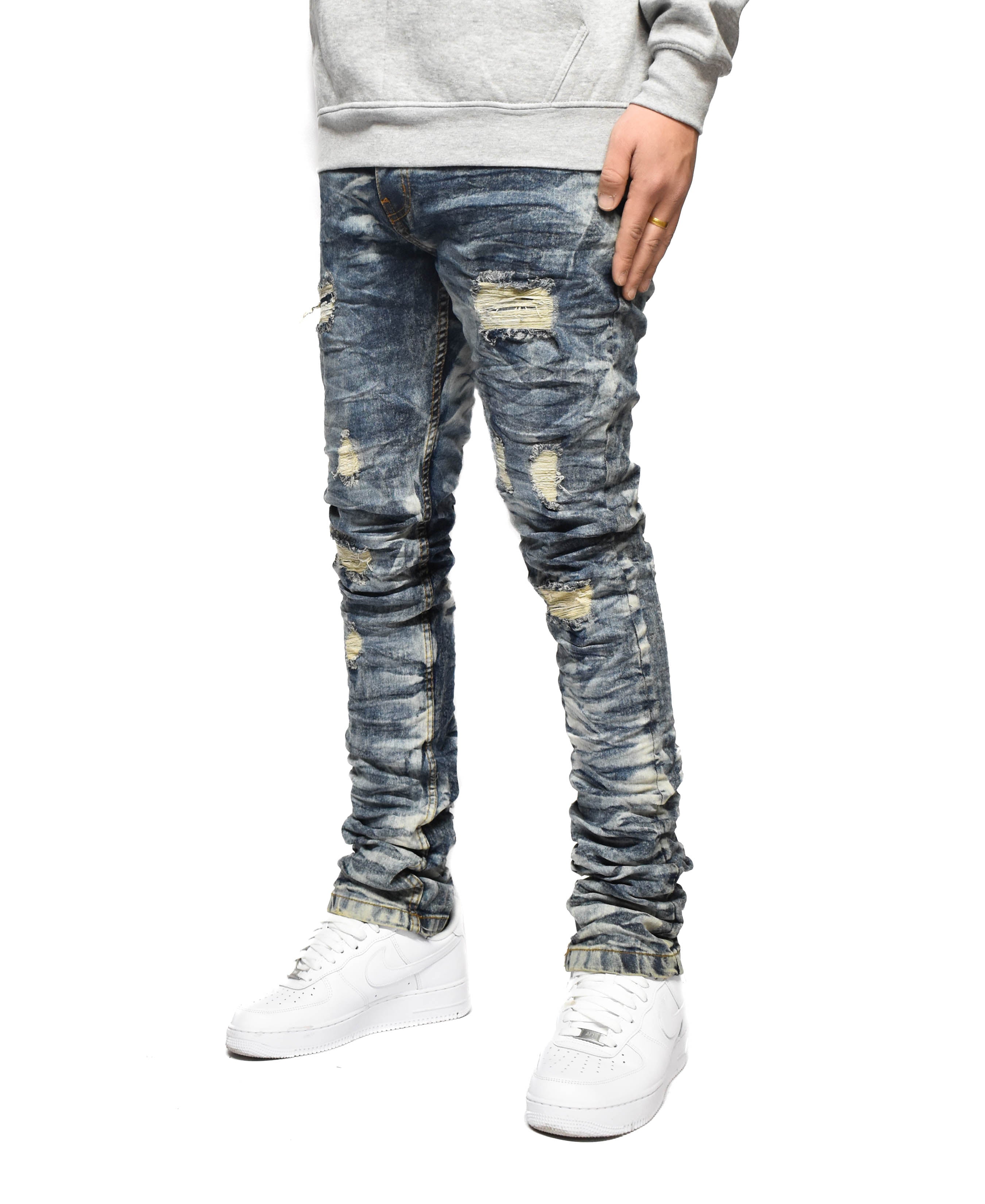 EV33319 Washed Crease Denim