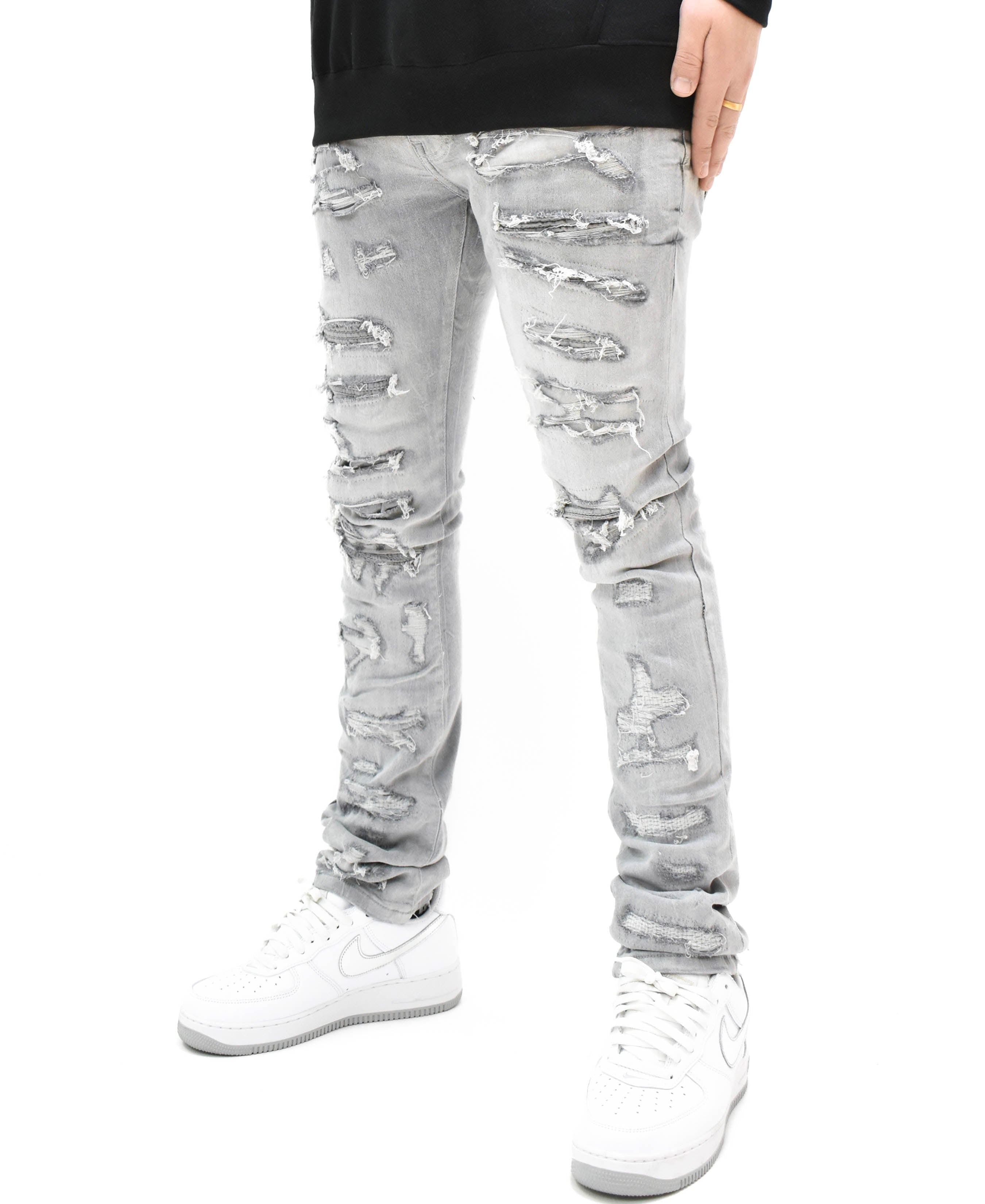 EV330182 Distressed Denim