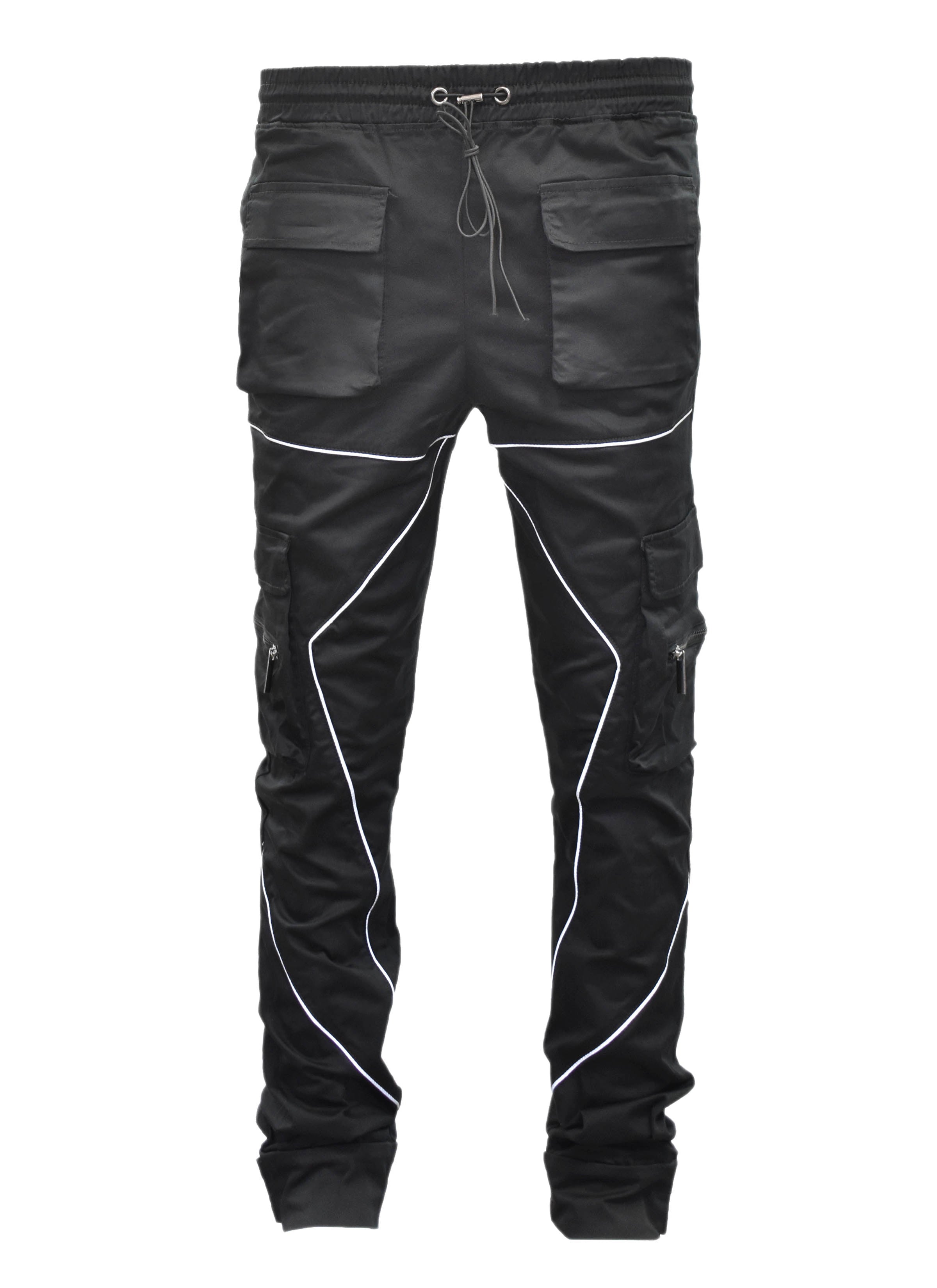 D2002 Reflective Cargo Joggers