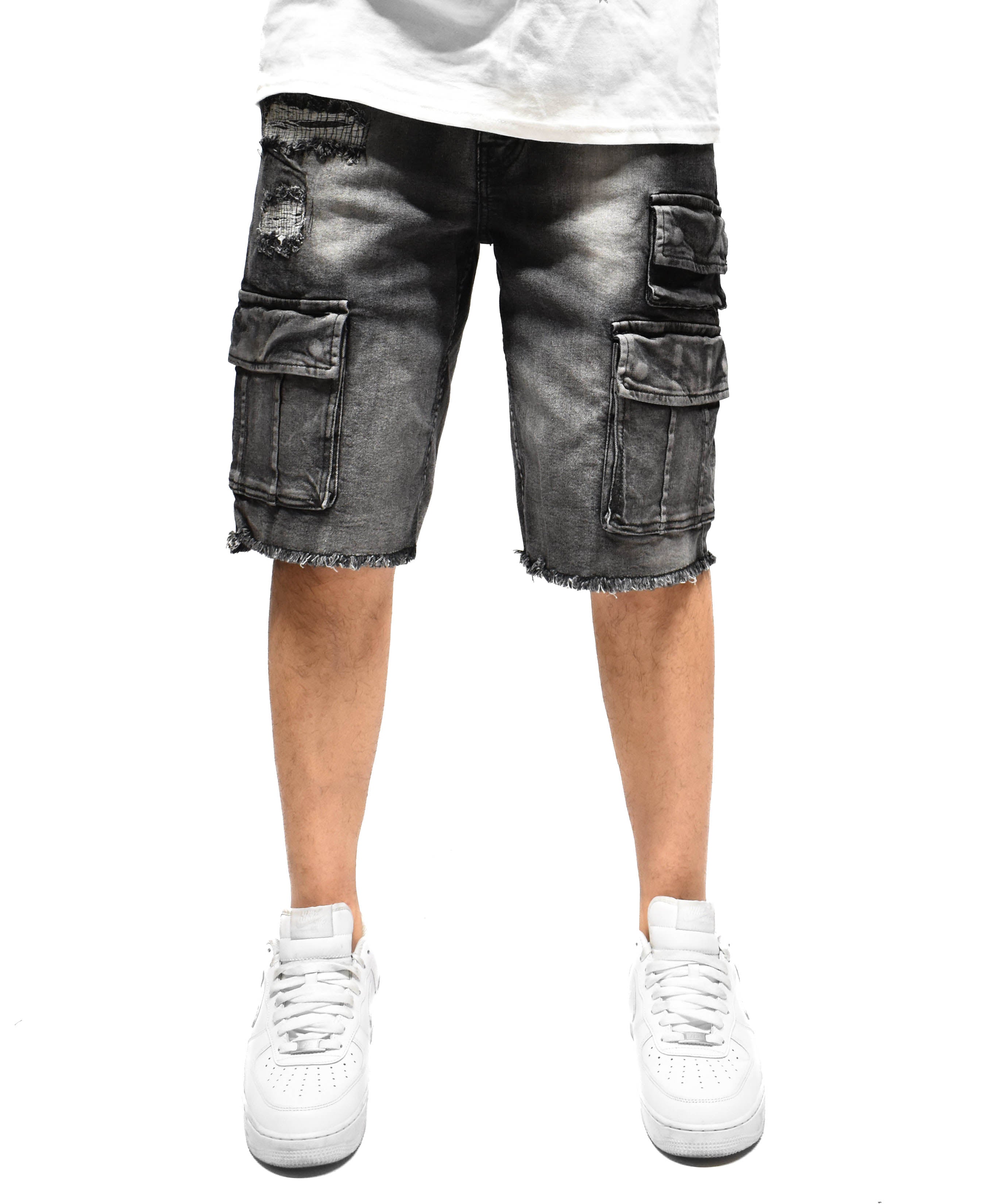 EV22038 Pocket Denim Shorts