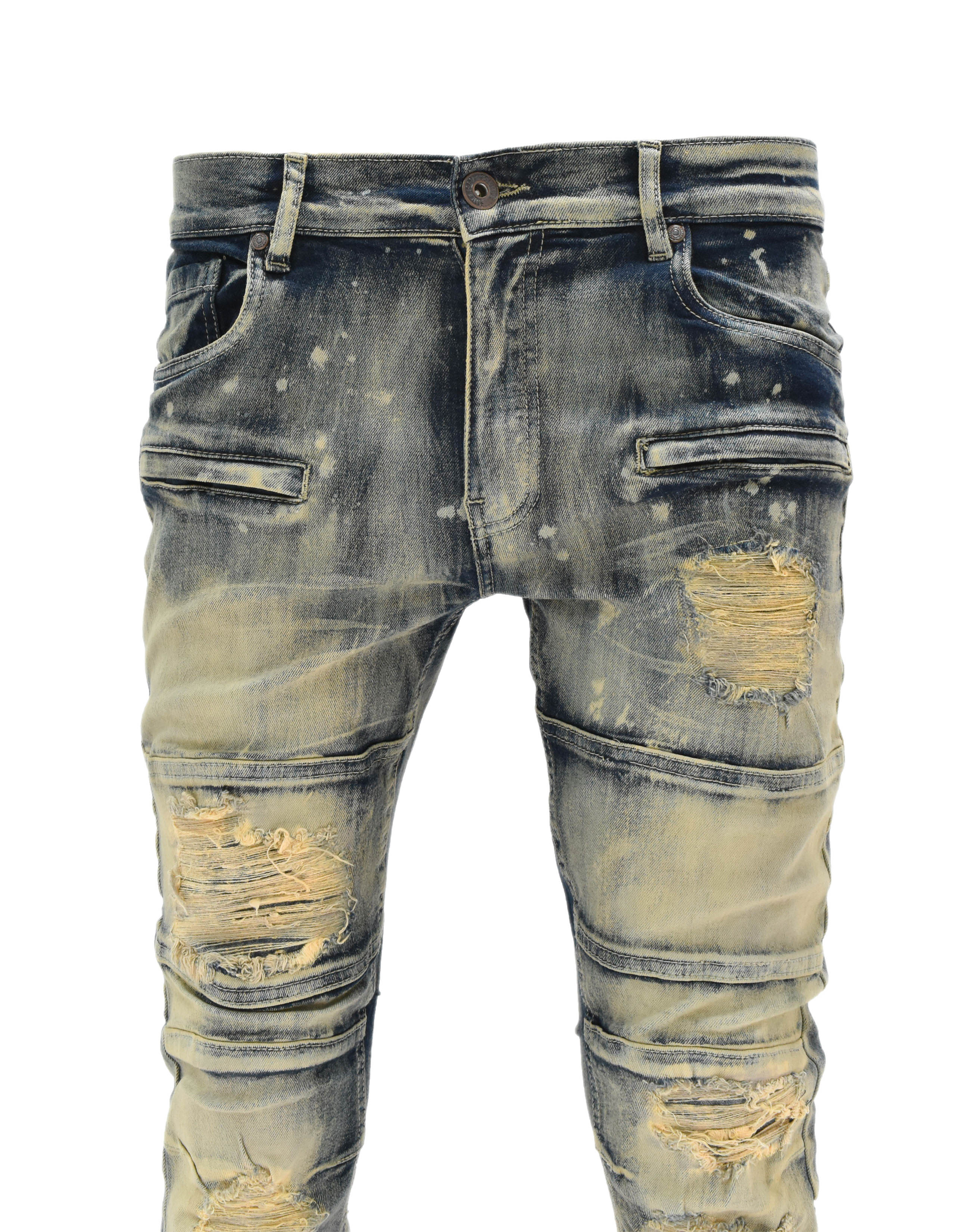 D20027 Vintage Ripped Denim