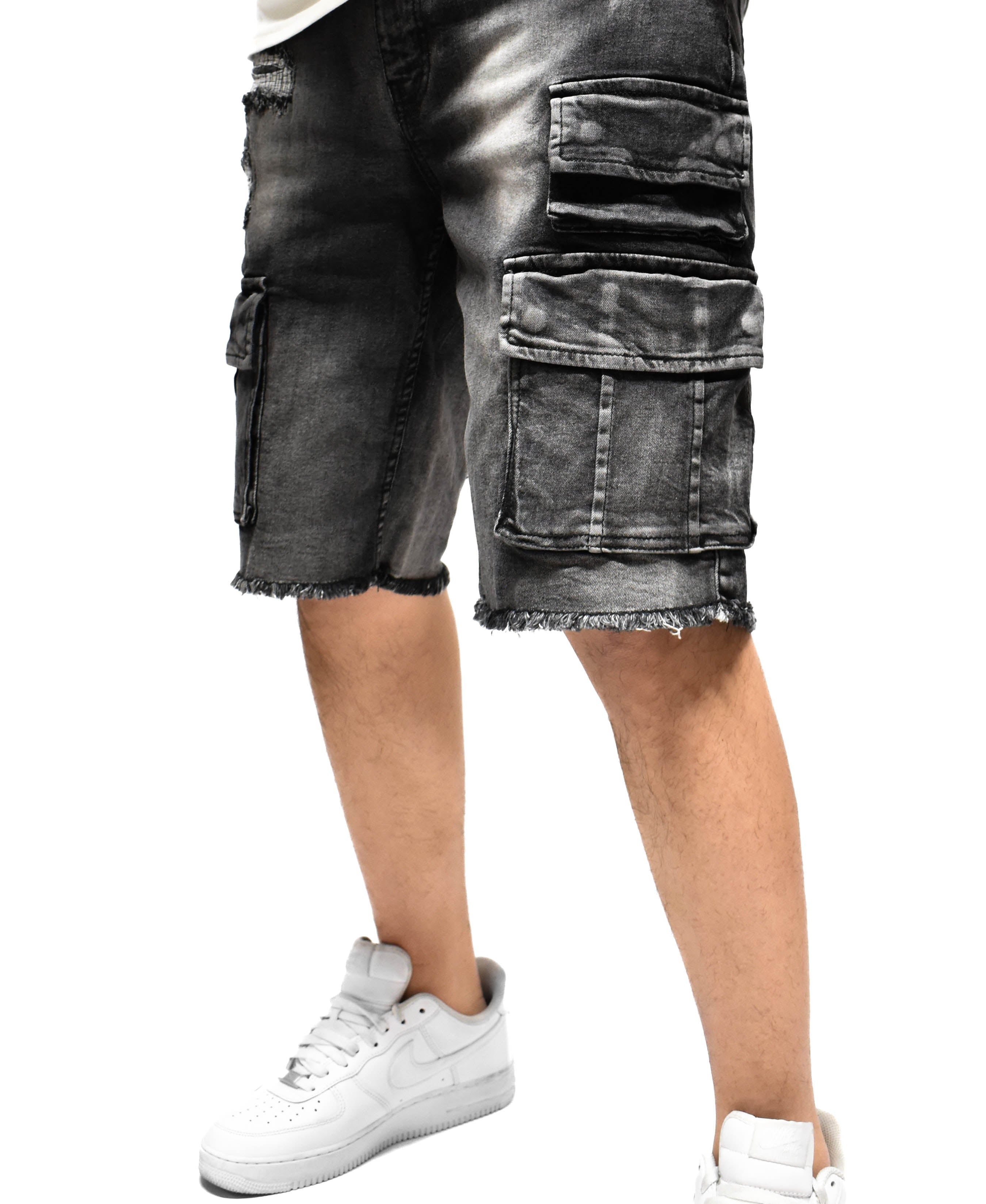 EV22038 Pocket Denim Shorts
