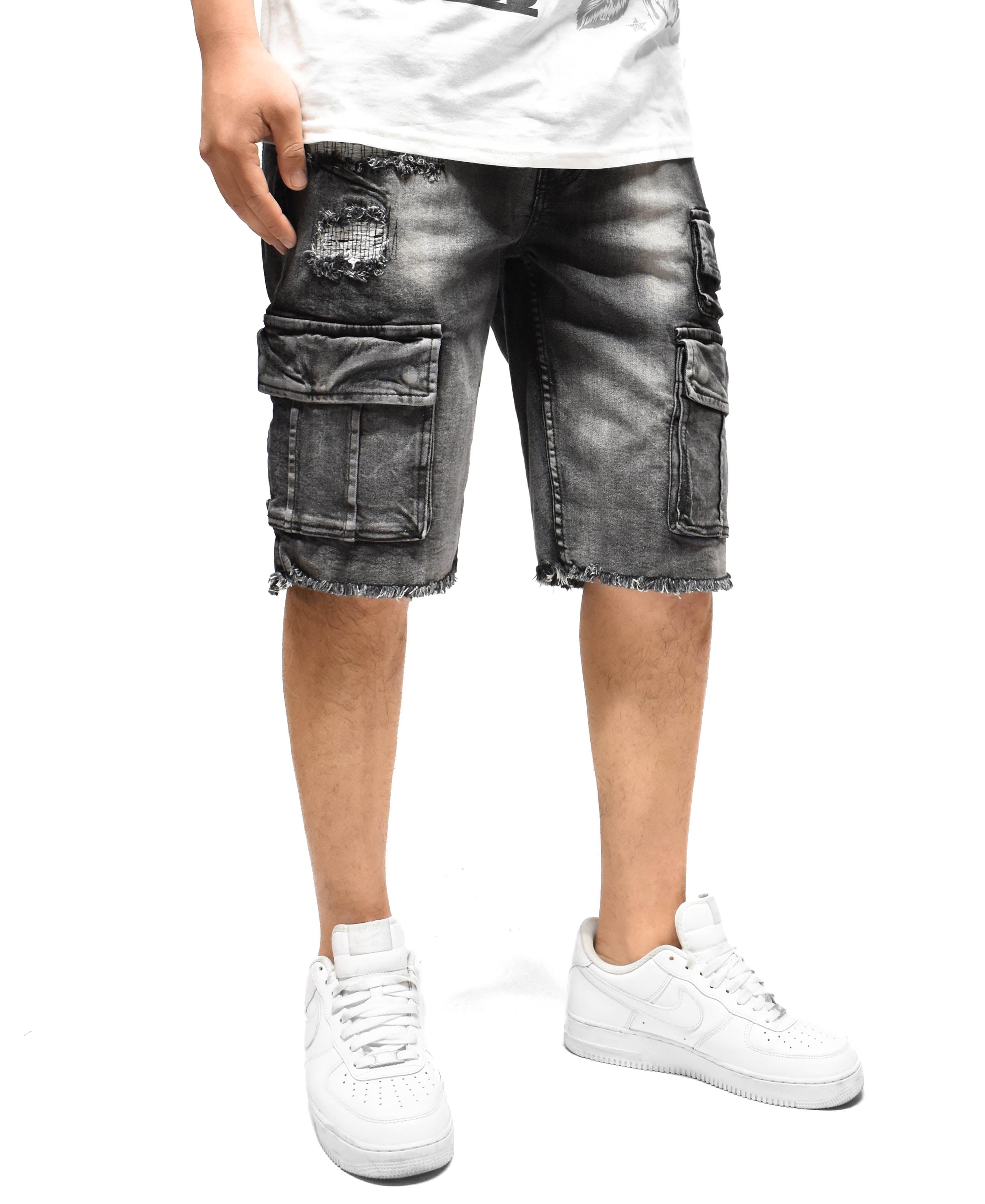 EV22038 Pocket Denim Shorts