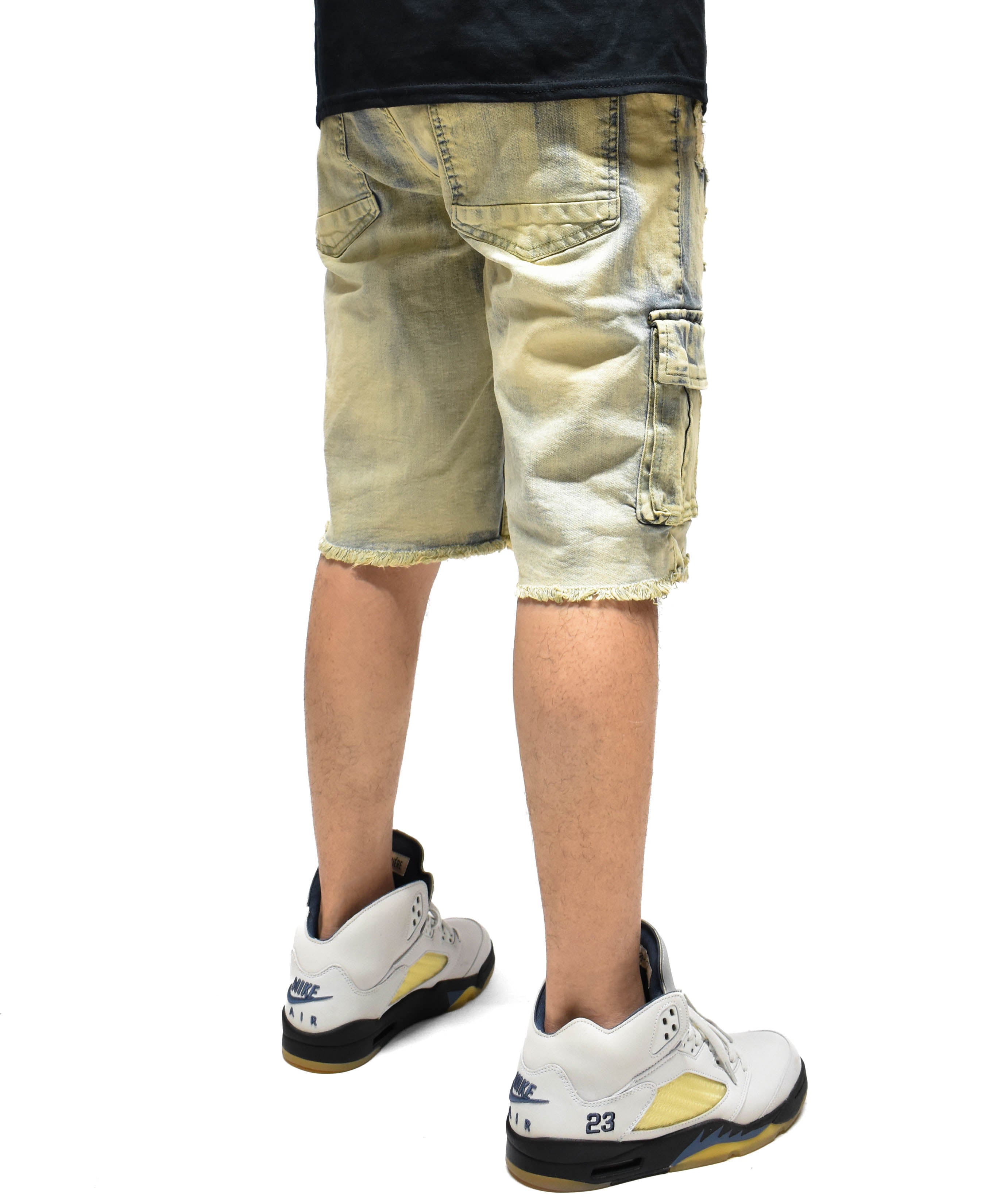EV22038 Pocket Denim Shorts