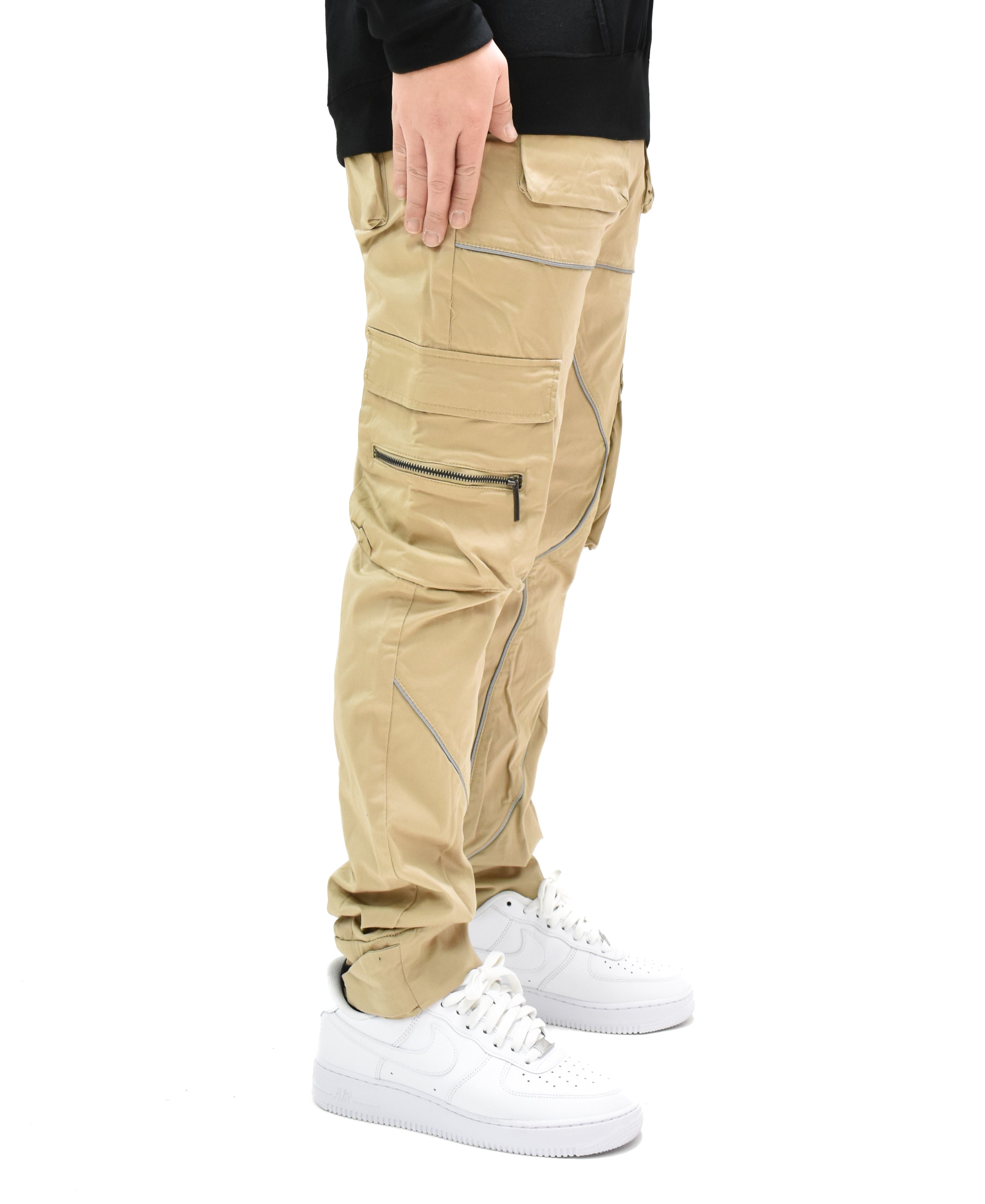 D2002 Reflective Cargo Joggers