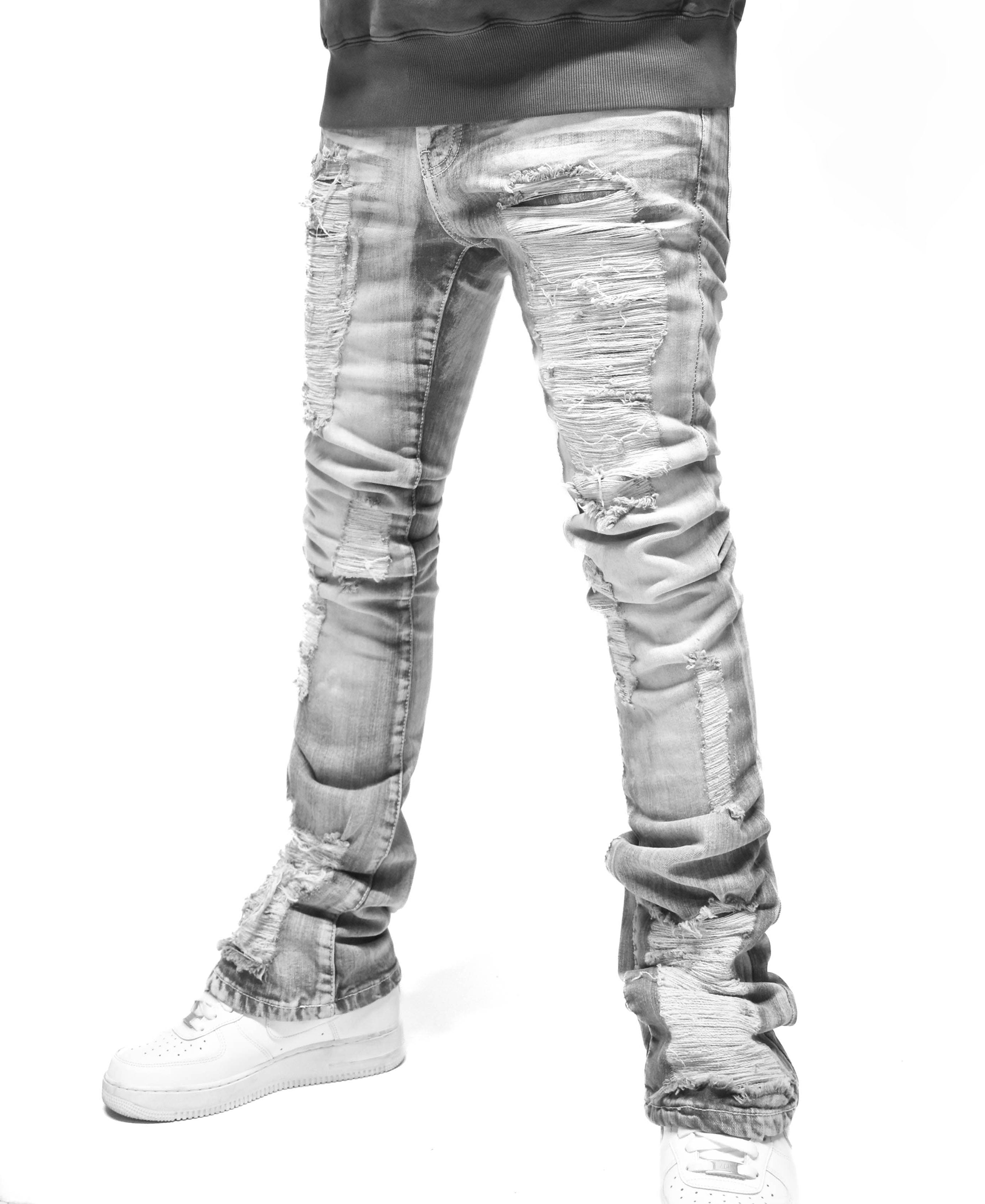 S5504 Distressed Denim