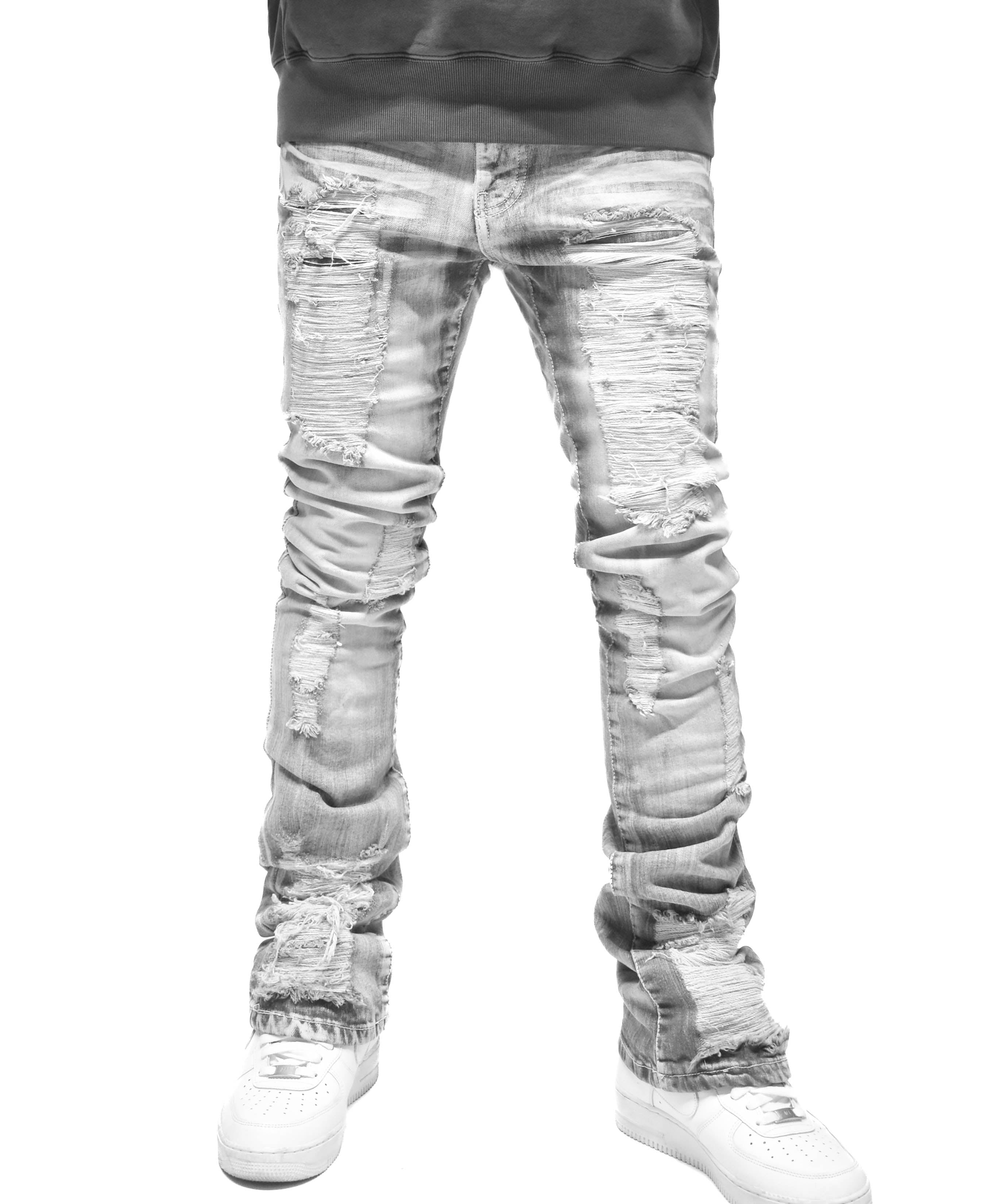 S5504 Distressed Denim