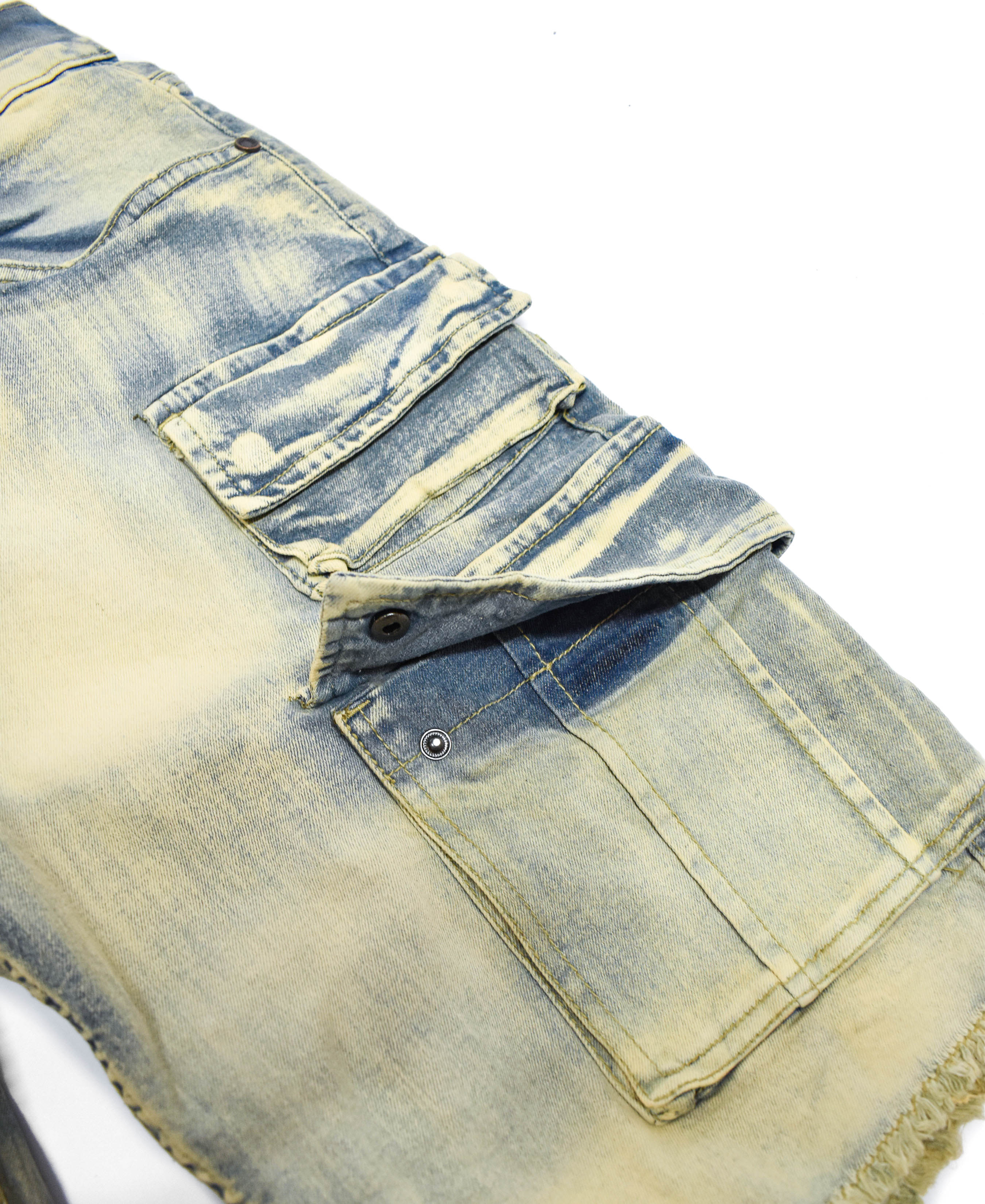 EV22038 Pocket Denim Shorts