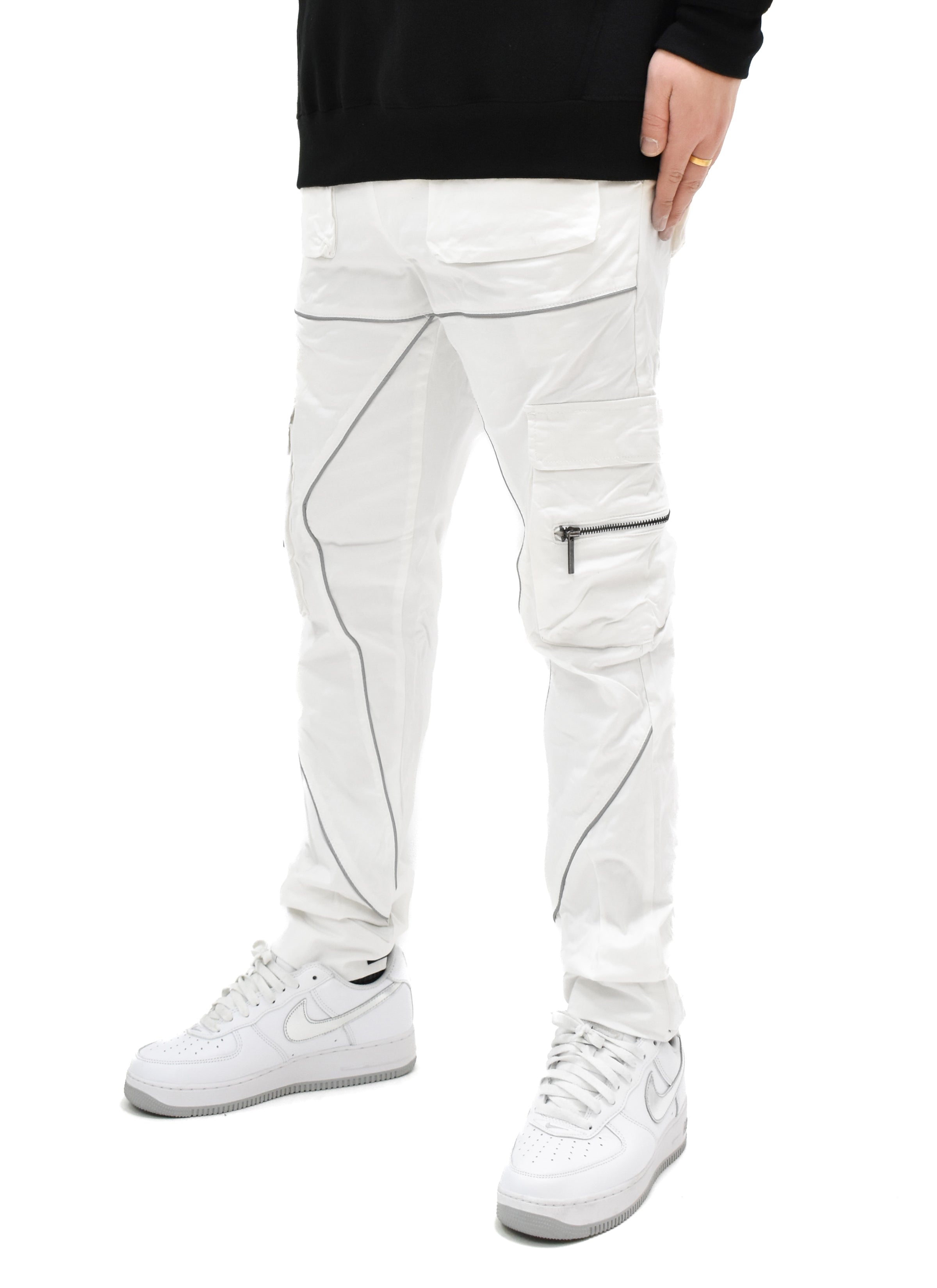 D2002 Reflective Cargo Joggers