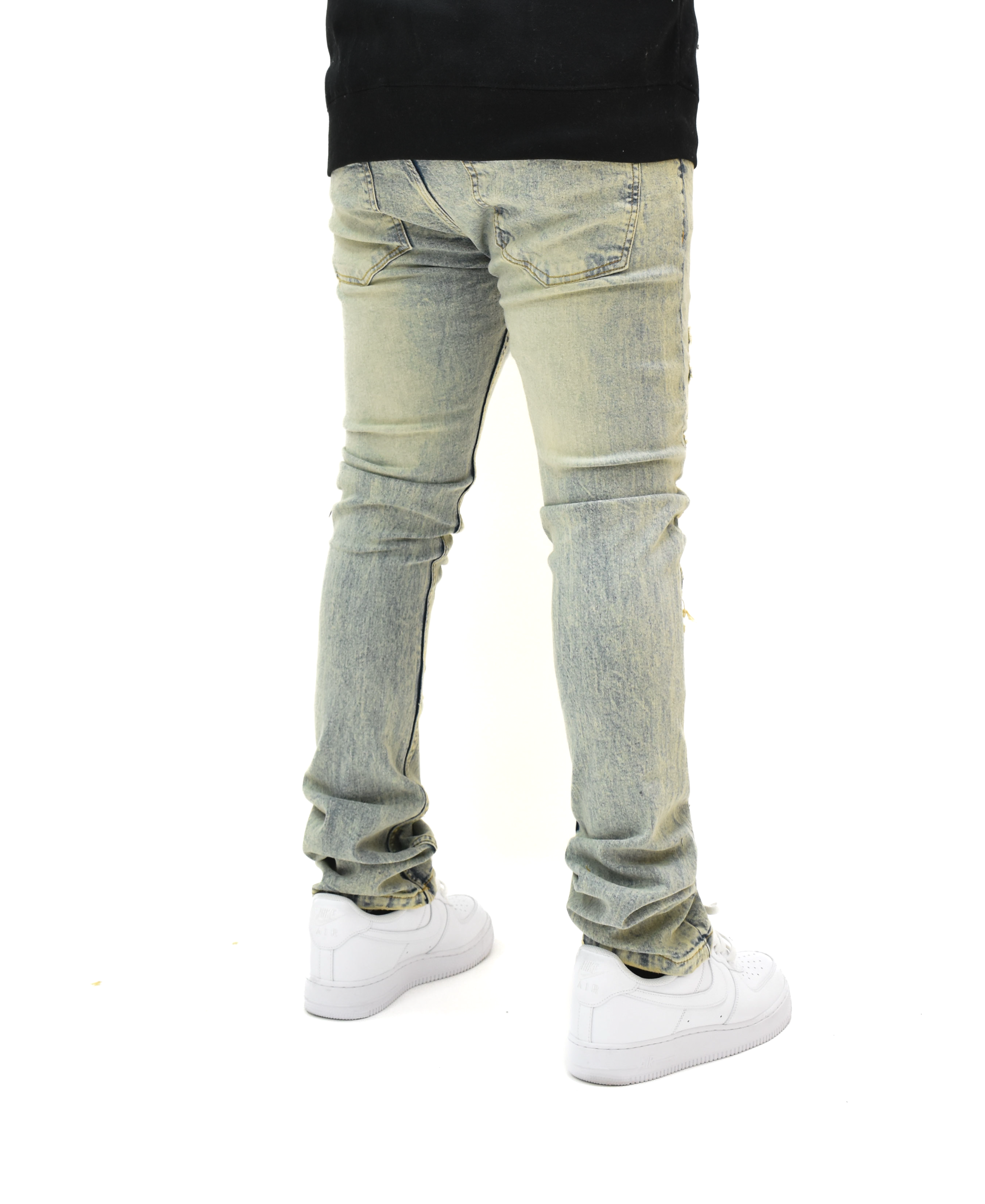 FW330063 Distressed Denim