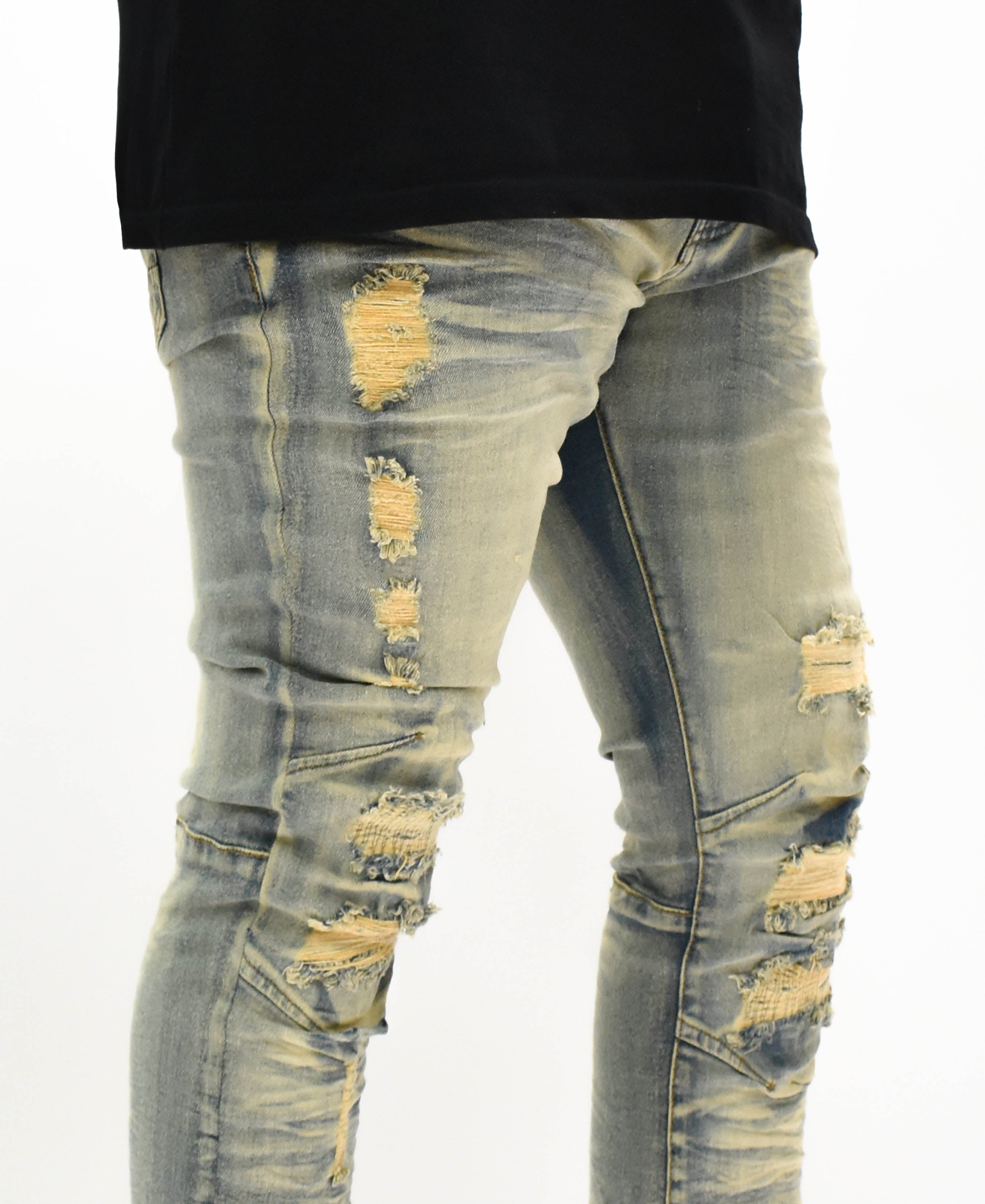 FW33484 Creased Denim