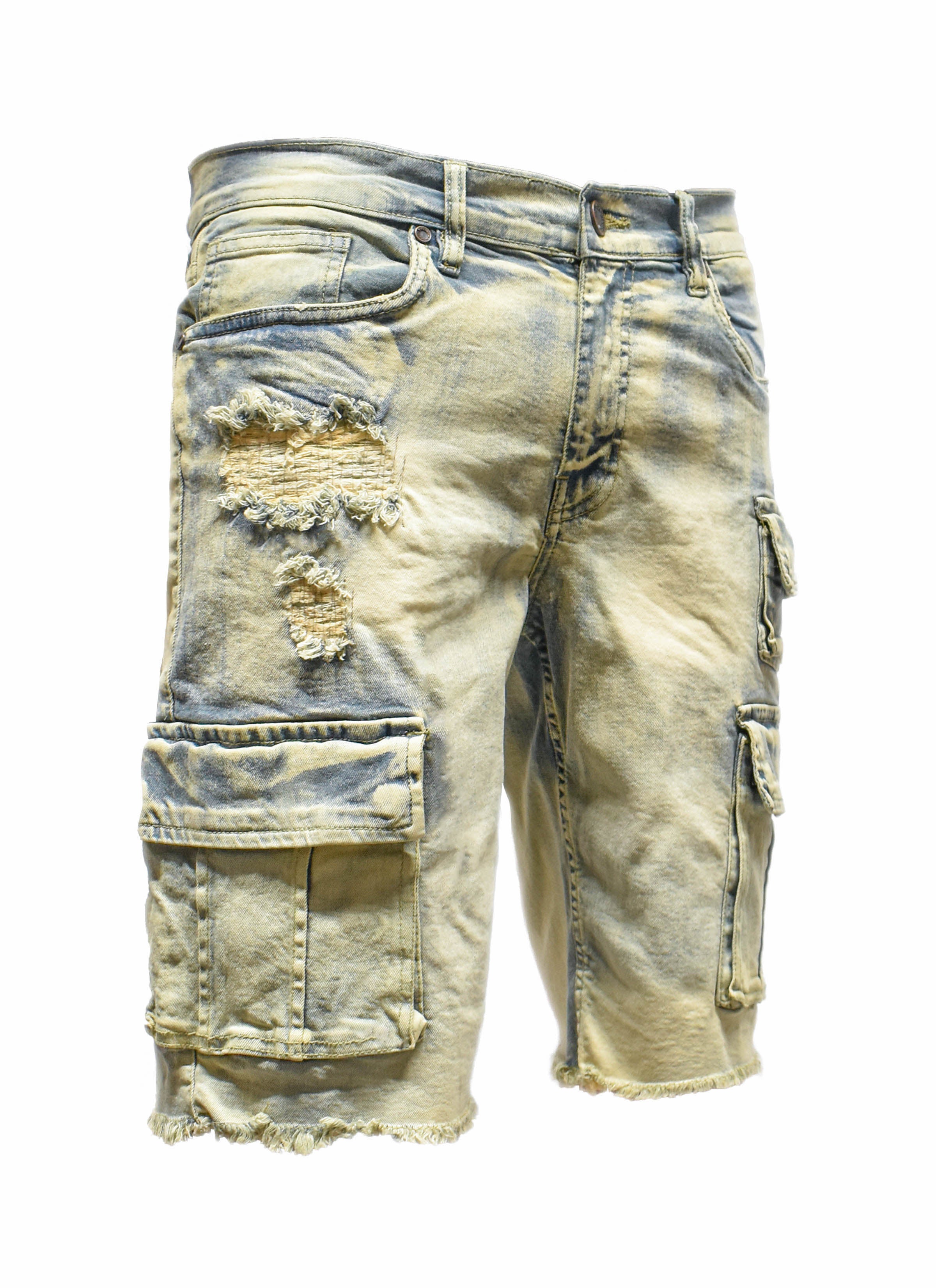 EV22038 Pocket Denim Shorts