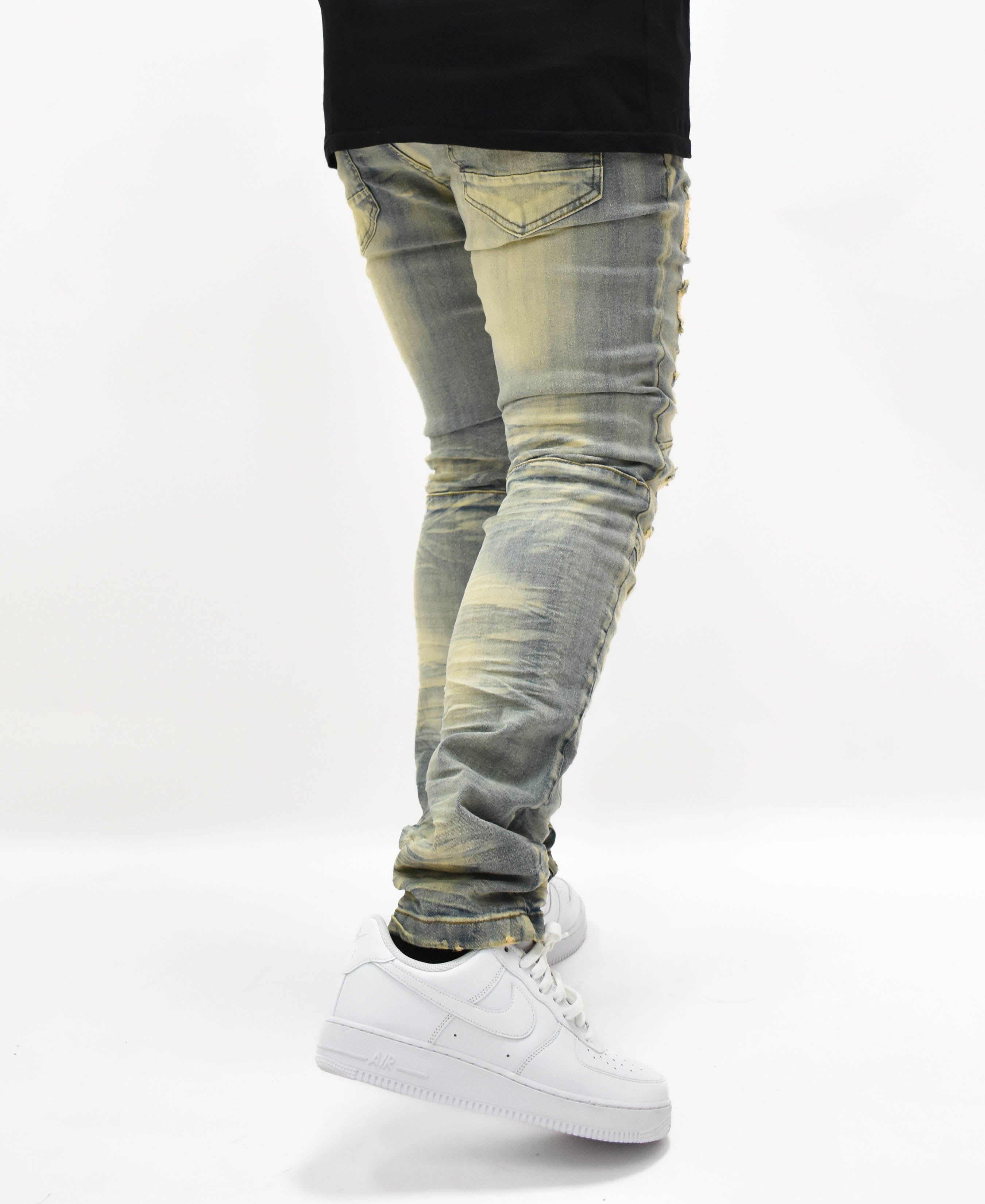 FW33484 Creased Denim