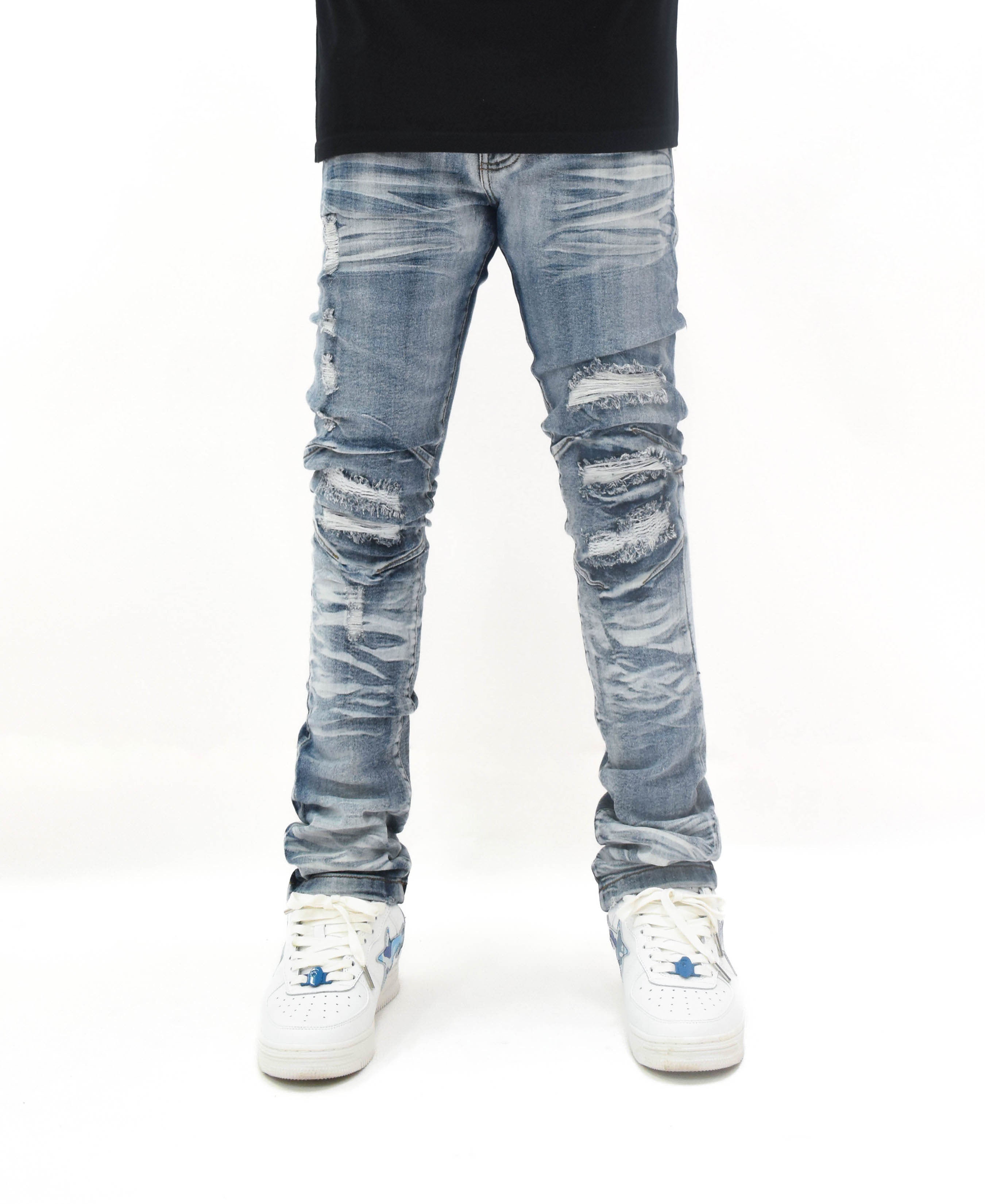 FW33484 Creased Denim