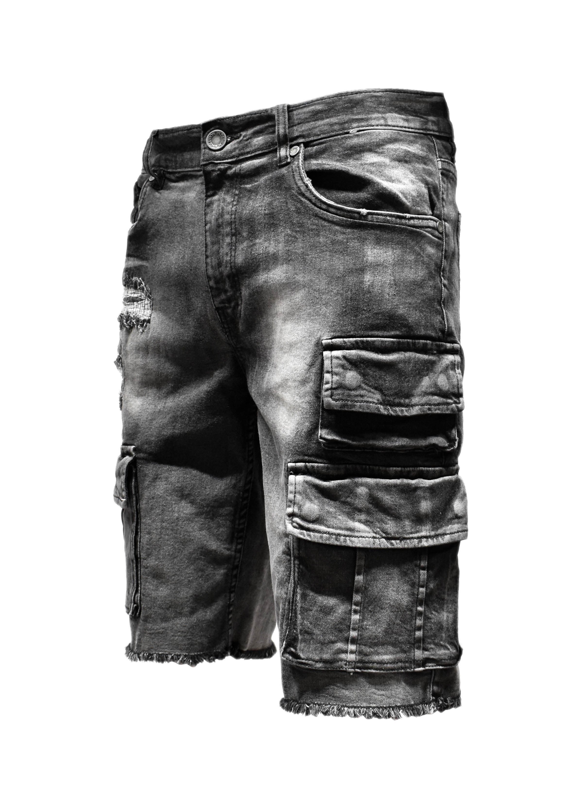 EV22038 Pocket Denim Shorts