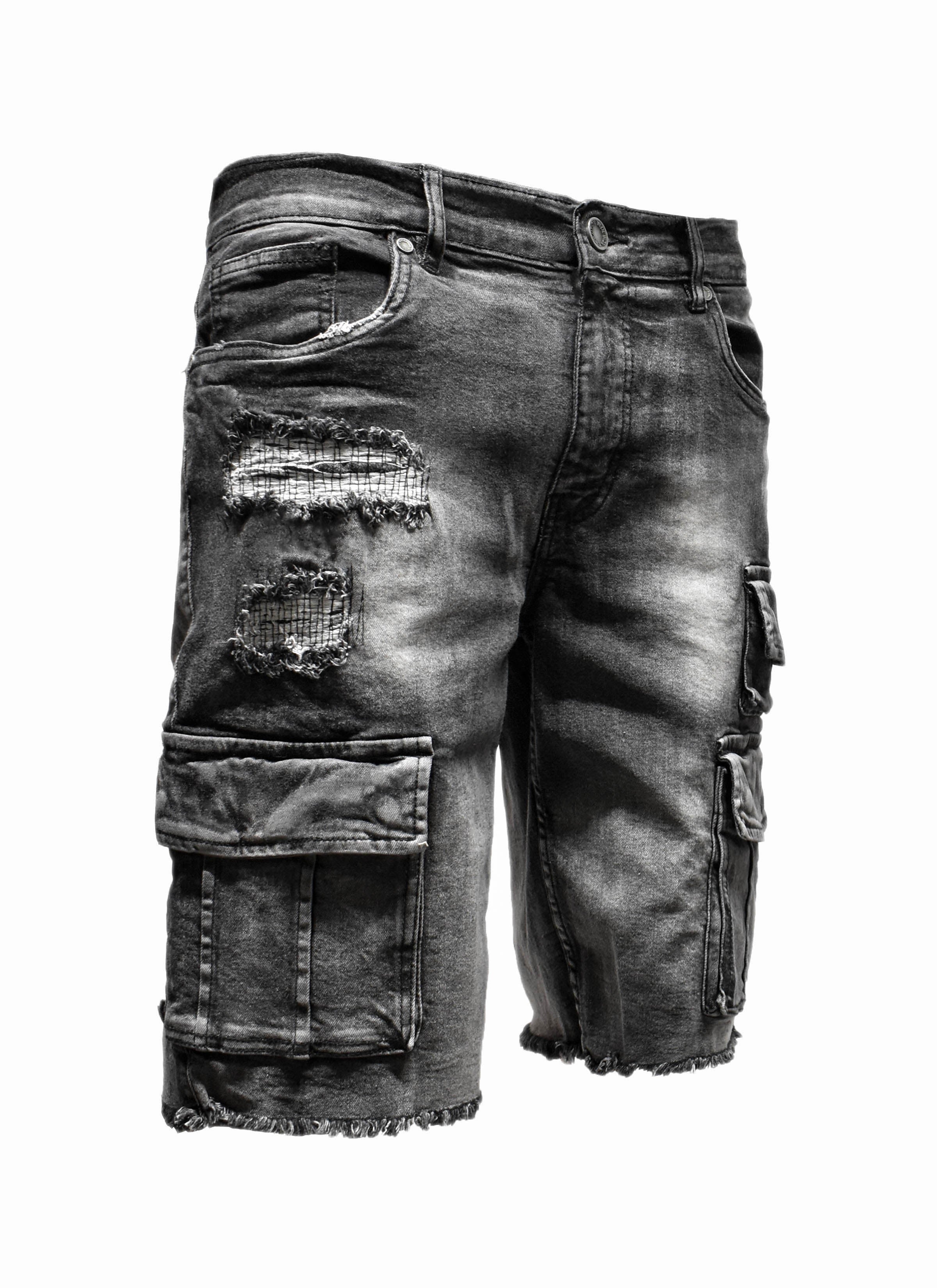 EV22038 Pocket Denim Shorts