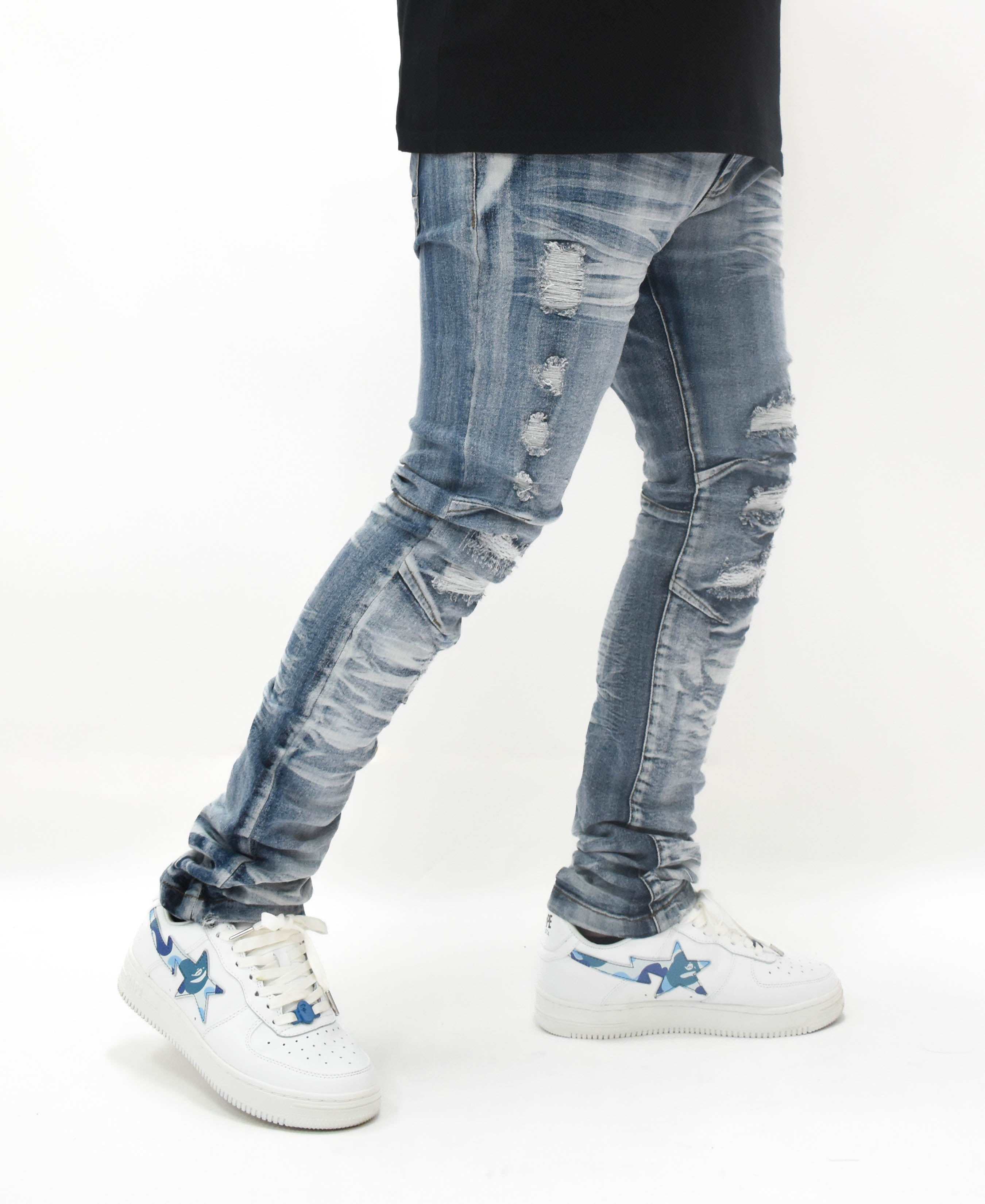 FW33484 Creased Denim