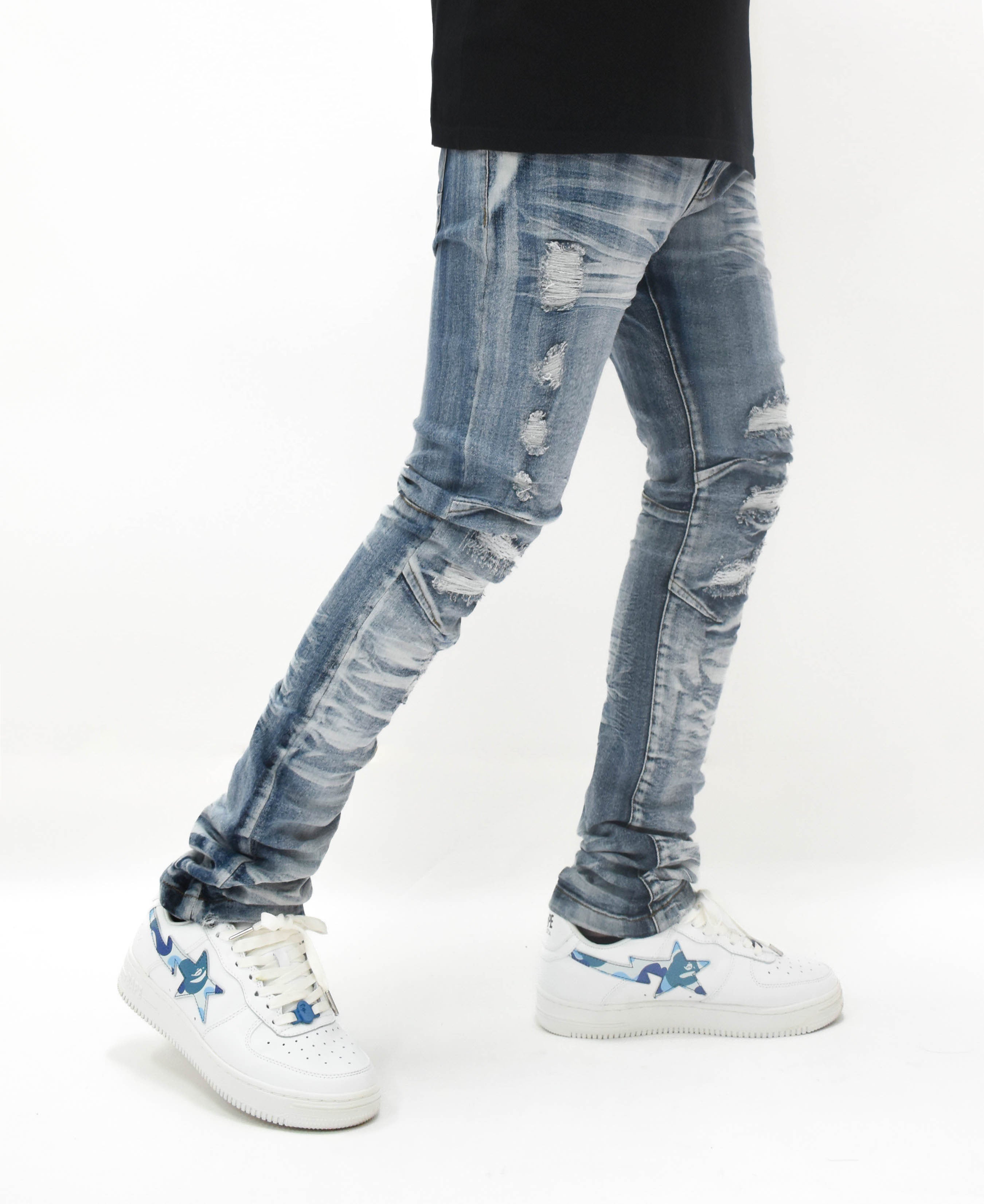 FW33484 Creased Denim
