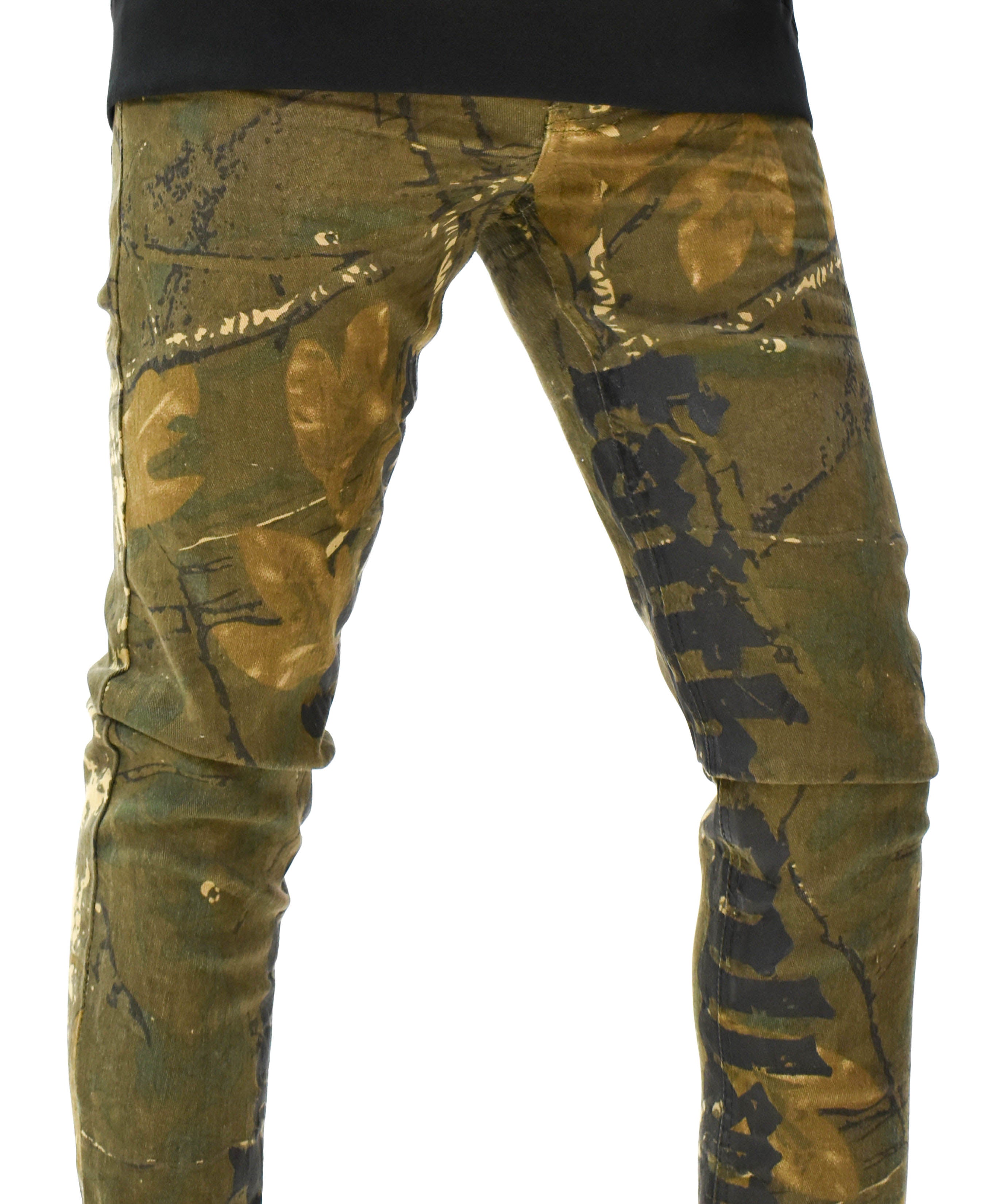 S4412 Camo Denim