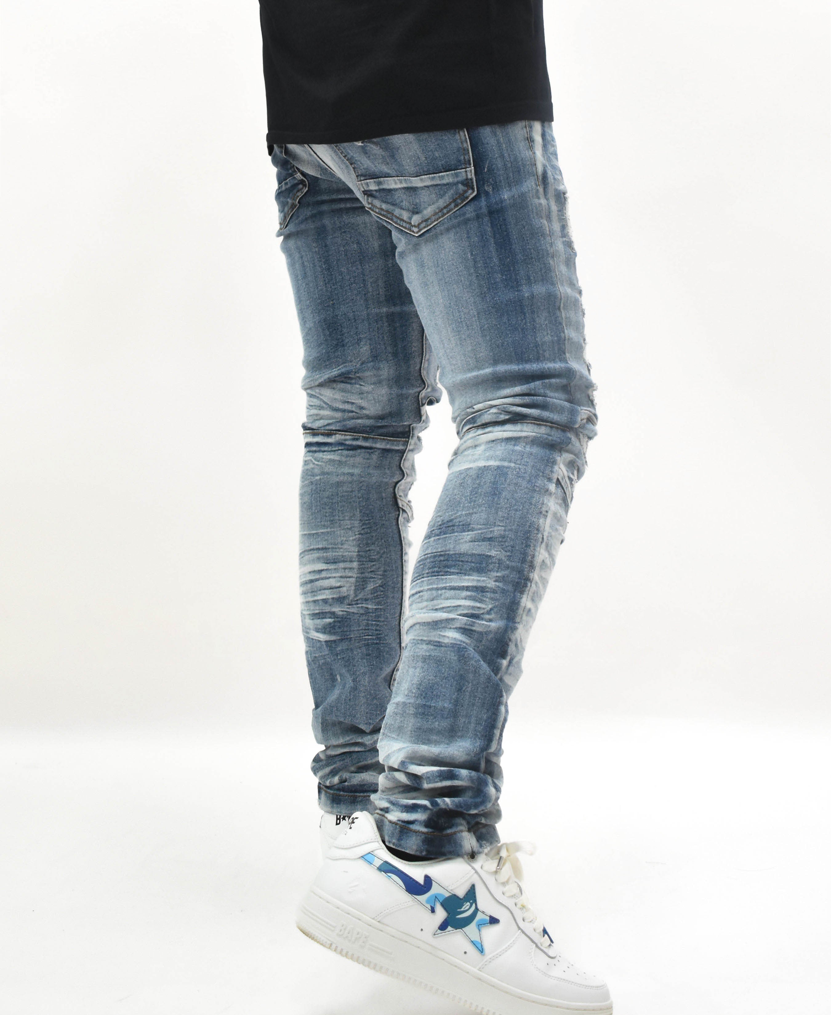 FW33484 Creased Denim