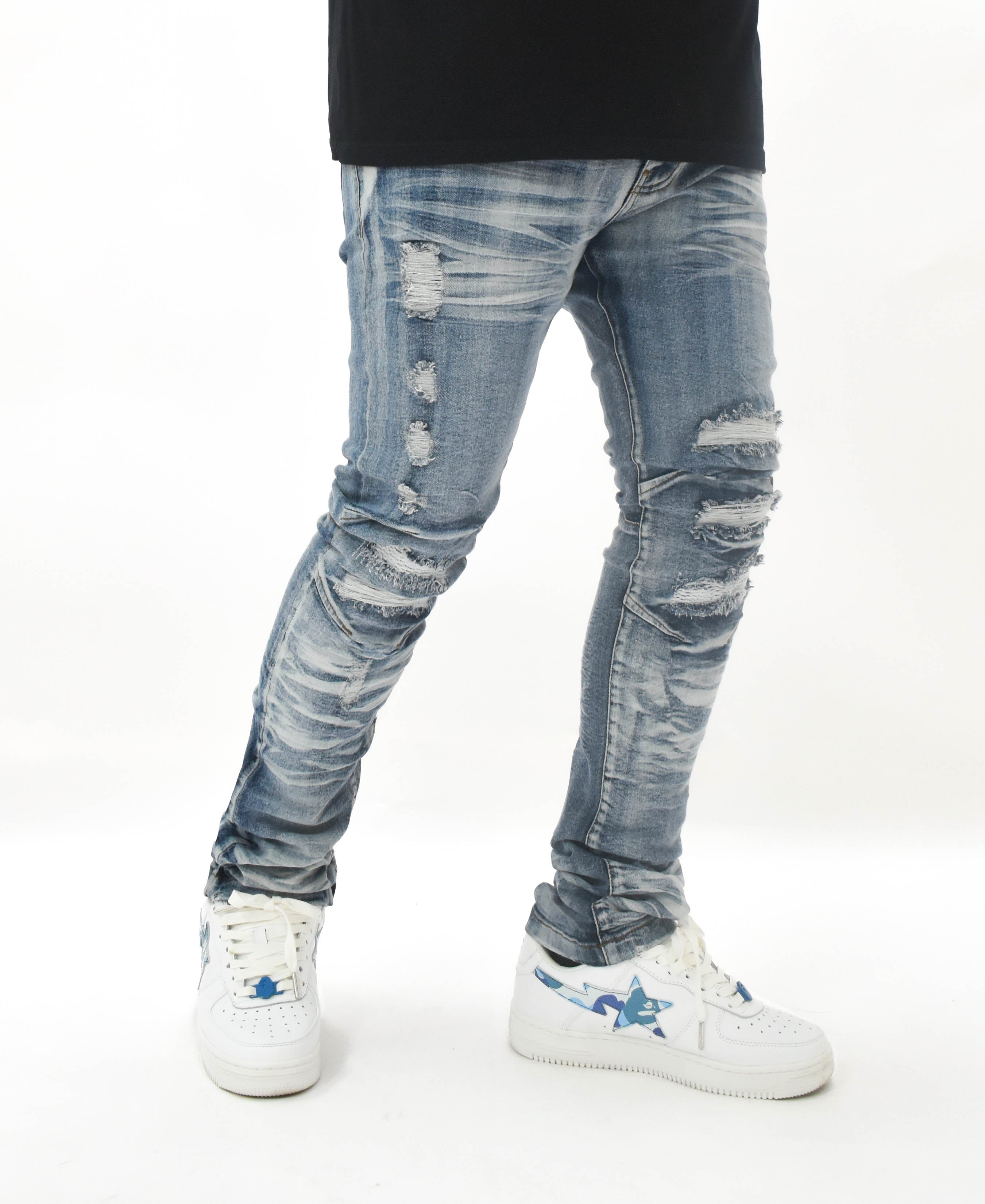 FW33484 Creased Denim