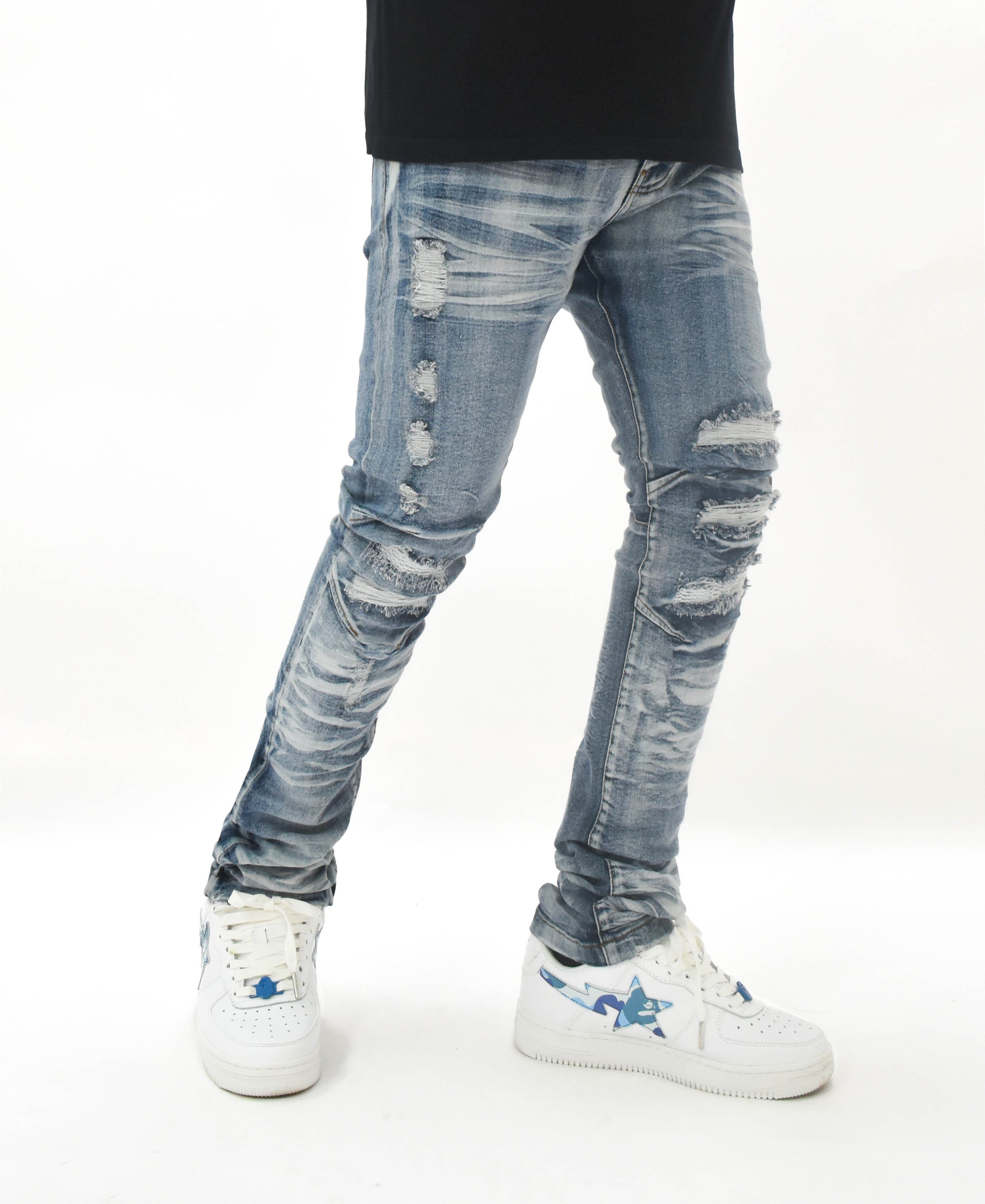 FW33484 Creased Denim